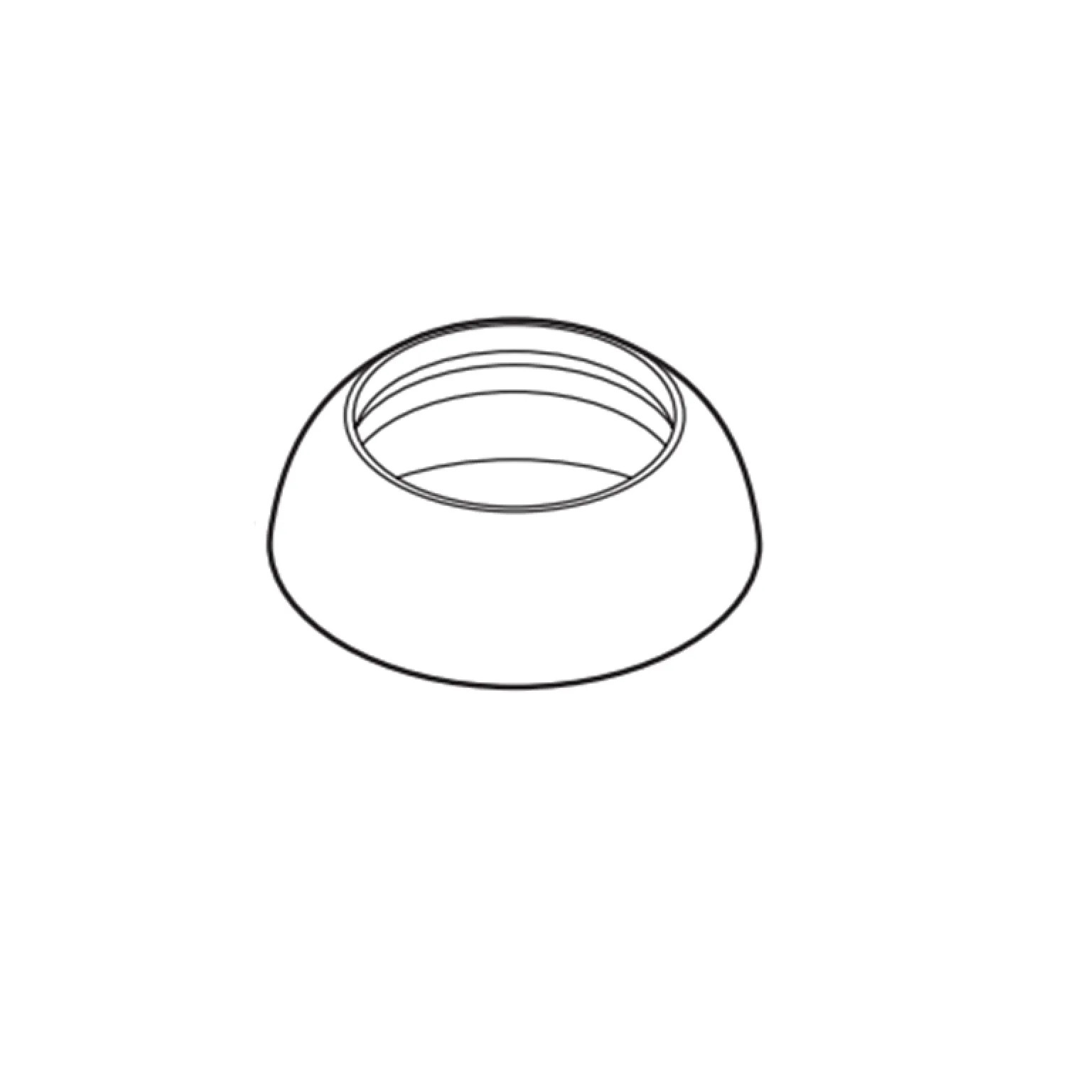 Brizo RP54972MW Brizo Single-Handle Faucet Bonnet Cap, Matte White - RP54972MW