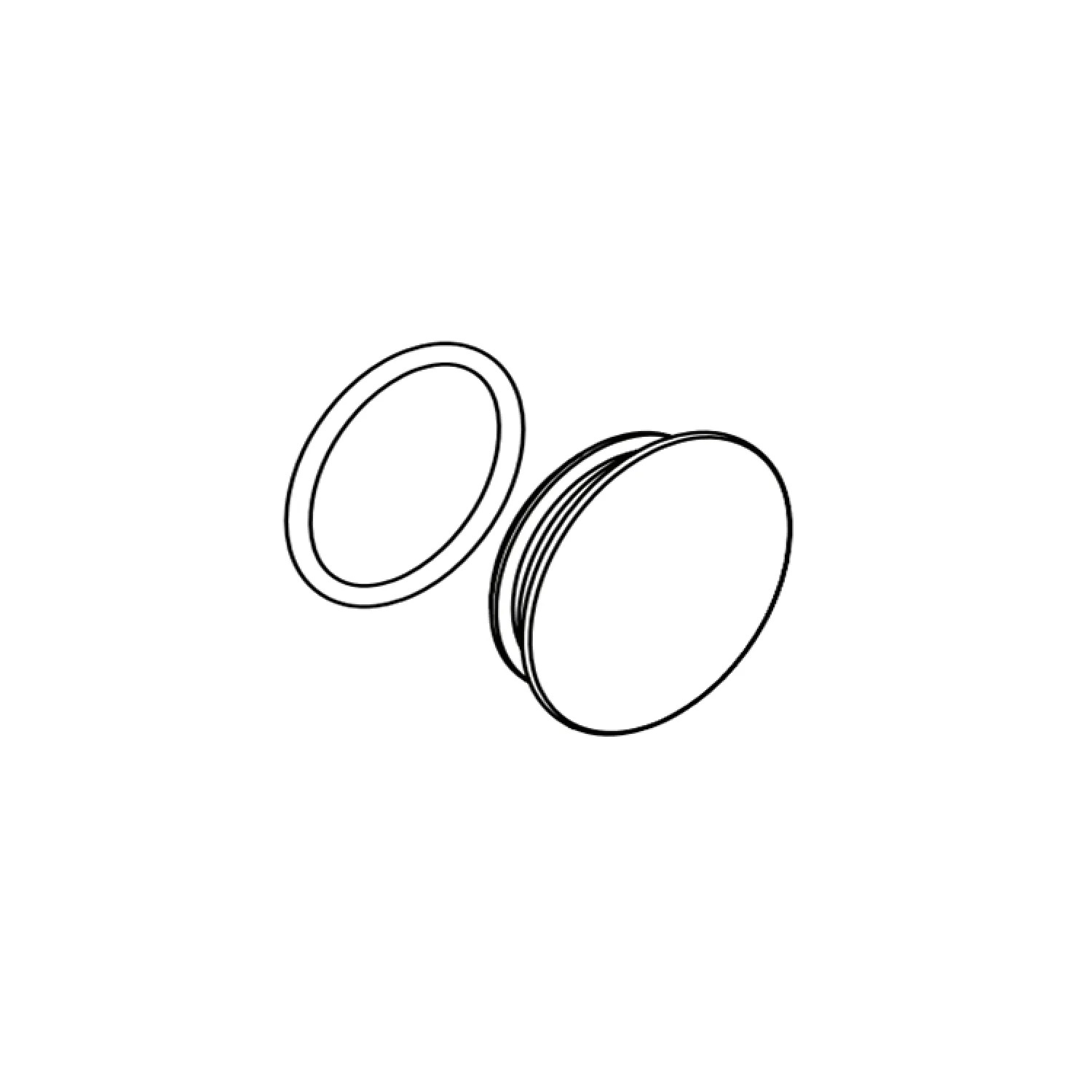 Brizo RP101117BL Brizo Artesso Cap and O-Ring for Instant Hot Faucets, Matte Black - RP101117BL