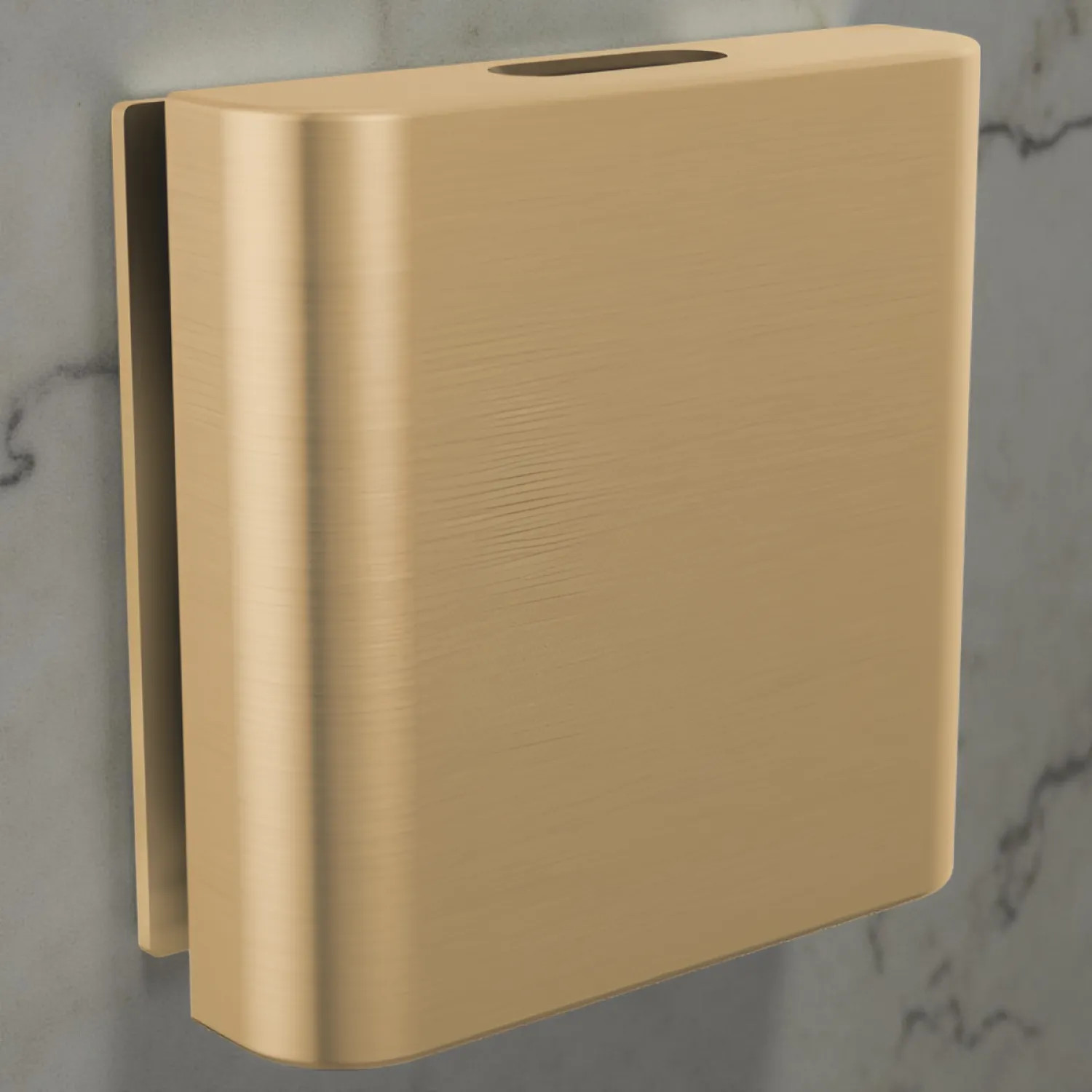 Brizo RP103316GLL Brizo Mystix Contemporary Square Steam Head, Brilliance Luxe Gold - RP103316GLL