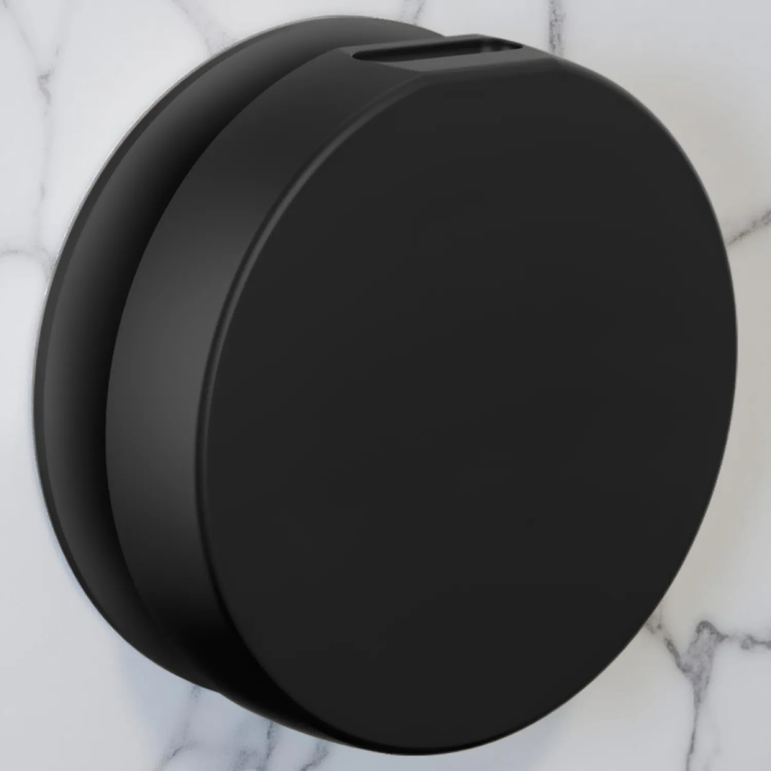 Brizo RP103313BL Brizo Mystix Contemporary Round Steam Head, Matte Black - RP103313BL