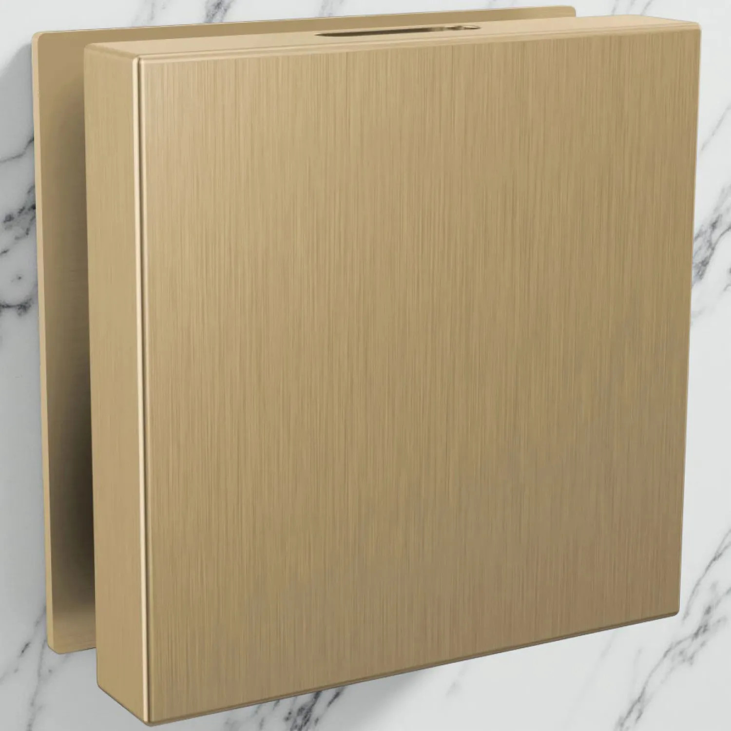 Brizo RP103312GLL Brizo Mystix Linear Square Steam Head, Brilliance Luxe Gold - RP103312GLL