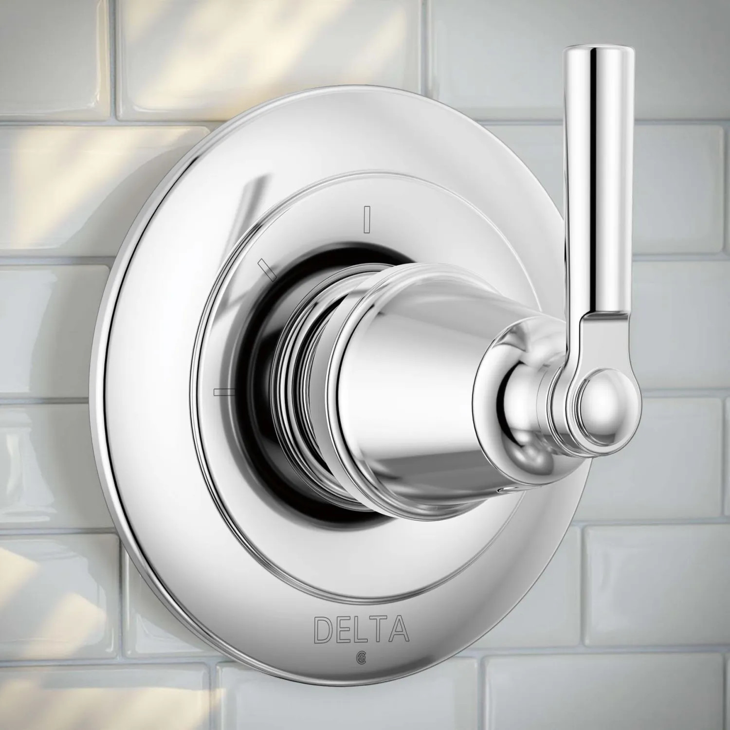 Delta T11835 Delta Saylor Three Function Diverter Trim - Two Individual Positions & One Shared Position, Chrome - T11835