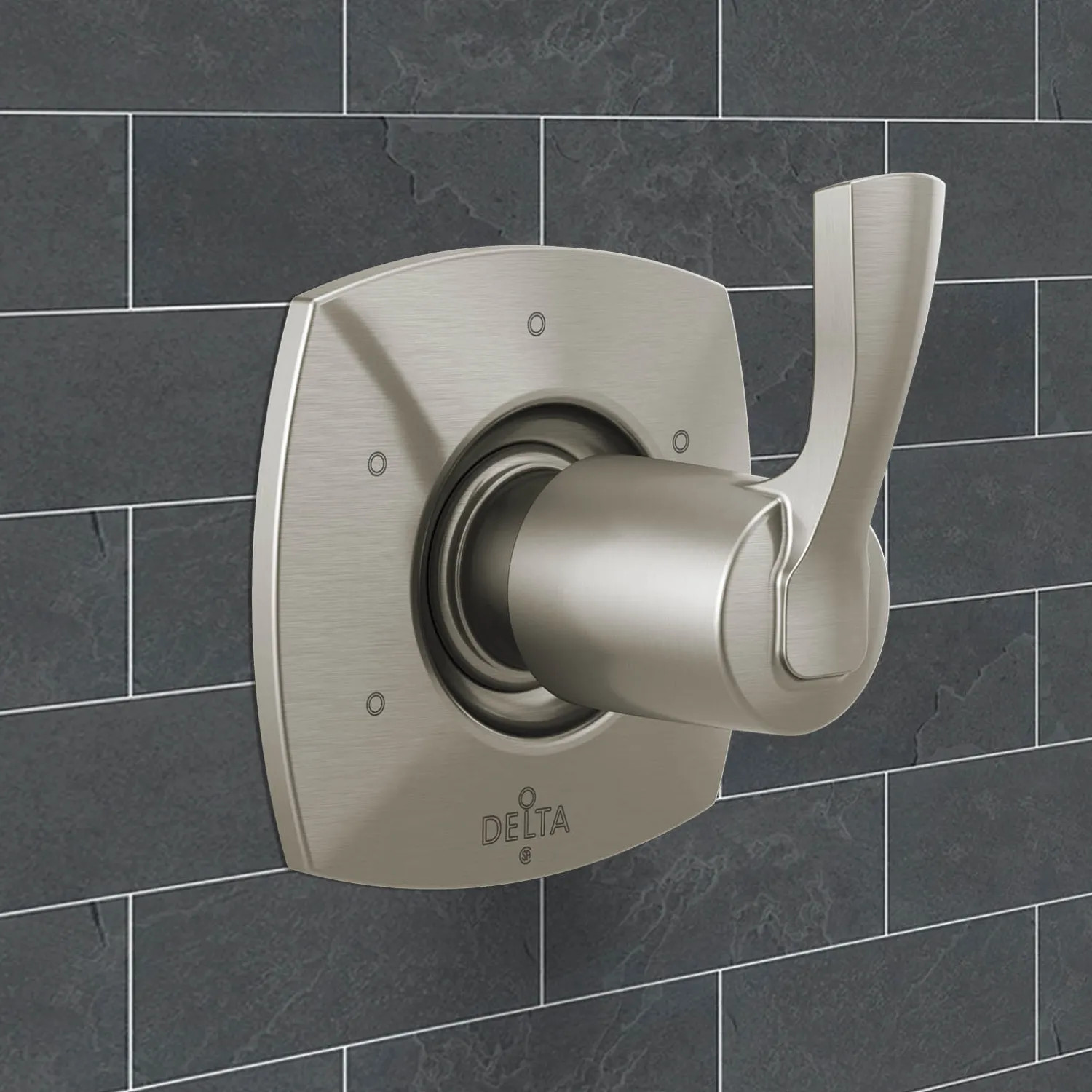 Delta T11976-SS-PR Delta Stryke Diverter Trim With Six Function, Single Lever Handle, ADA, Lumicoat Stainless - T11976-SS-PR