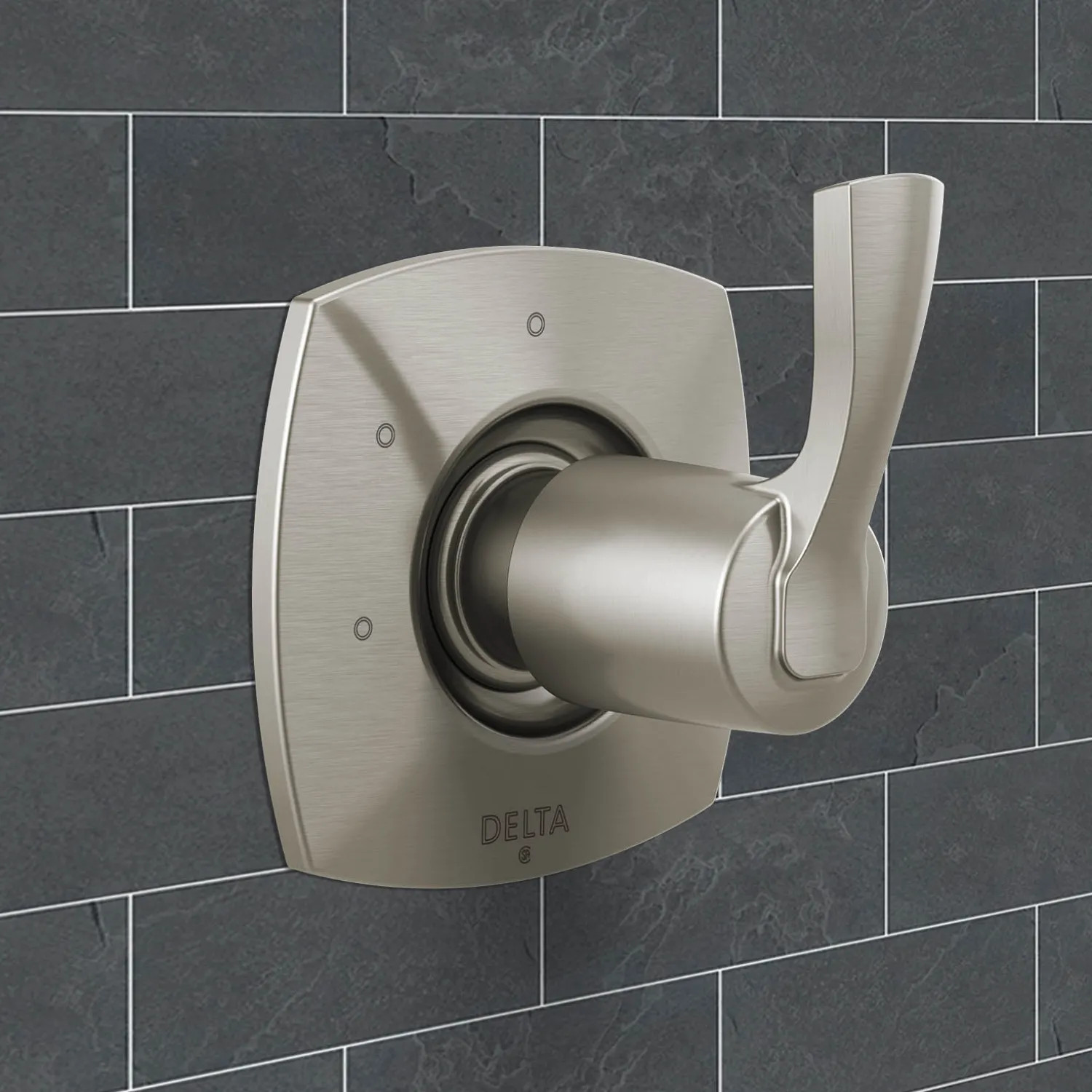 Delta T11876-SS-PR Delta Stryke Diverter Trim With Three Function, Single Lever Handle, ADA, Lumicoat Stainless - T11876-SS-PR