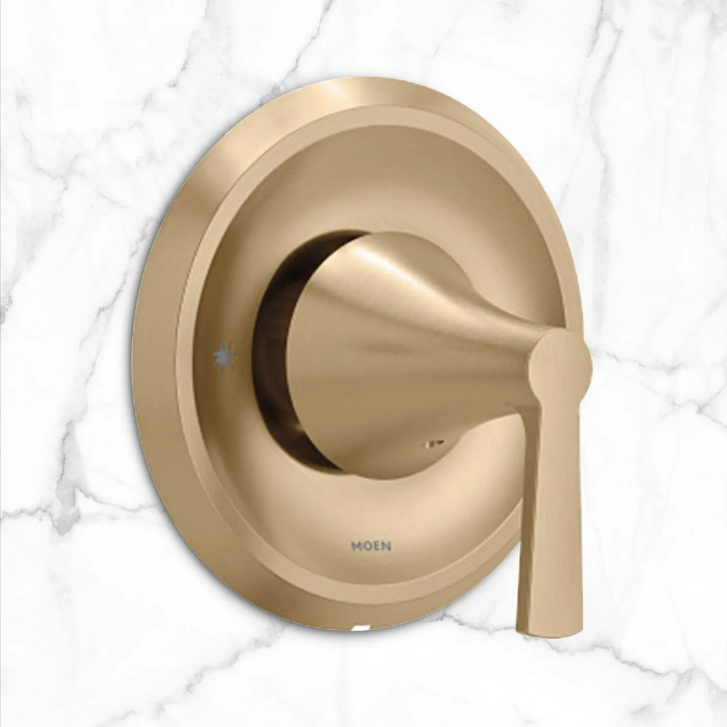 Moen T2541BZG Moen Jase Posi-Temp Pressure Balancing Valve Trim, M-PACT System, Bronzed Gold - T2541BZG