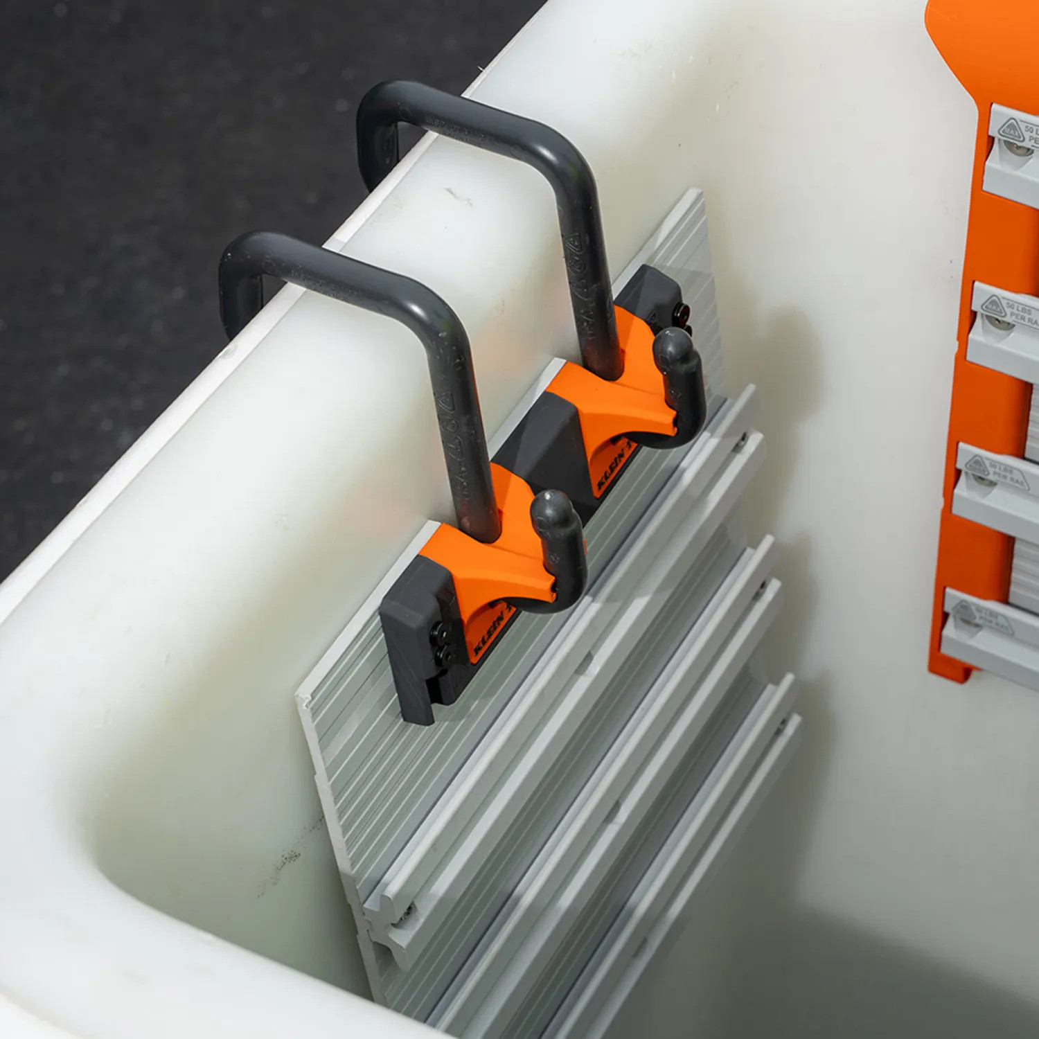 Klein BC100S Klein Wall Assembly, S-Hook Module, UV-Resistant, Dielectric Plastic - BC100S