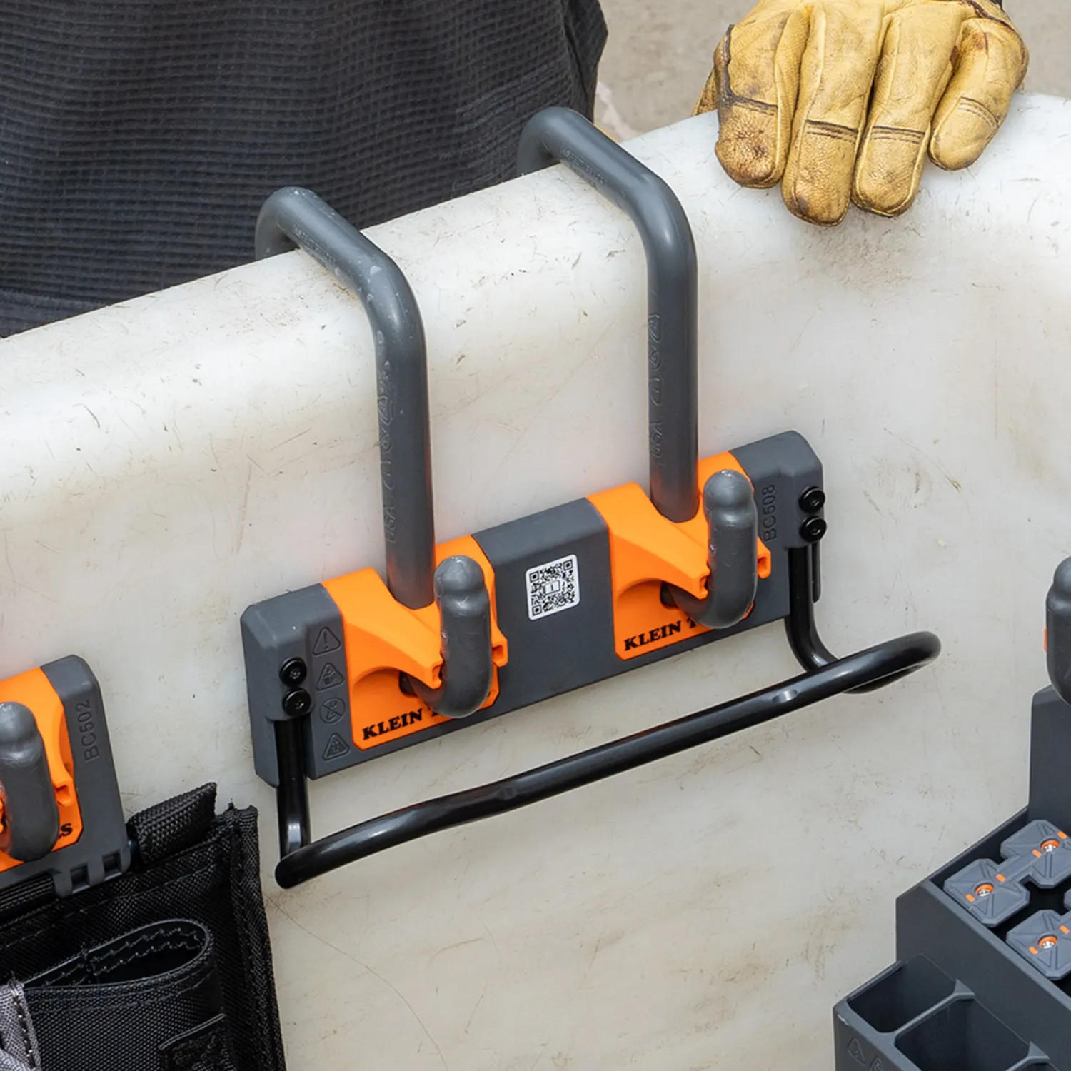 Klein BC508S Klein Utility Bar Storage Module, S-Hook, Impact-Modified Nylon/Aluminum - BC508S 