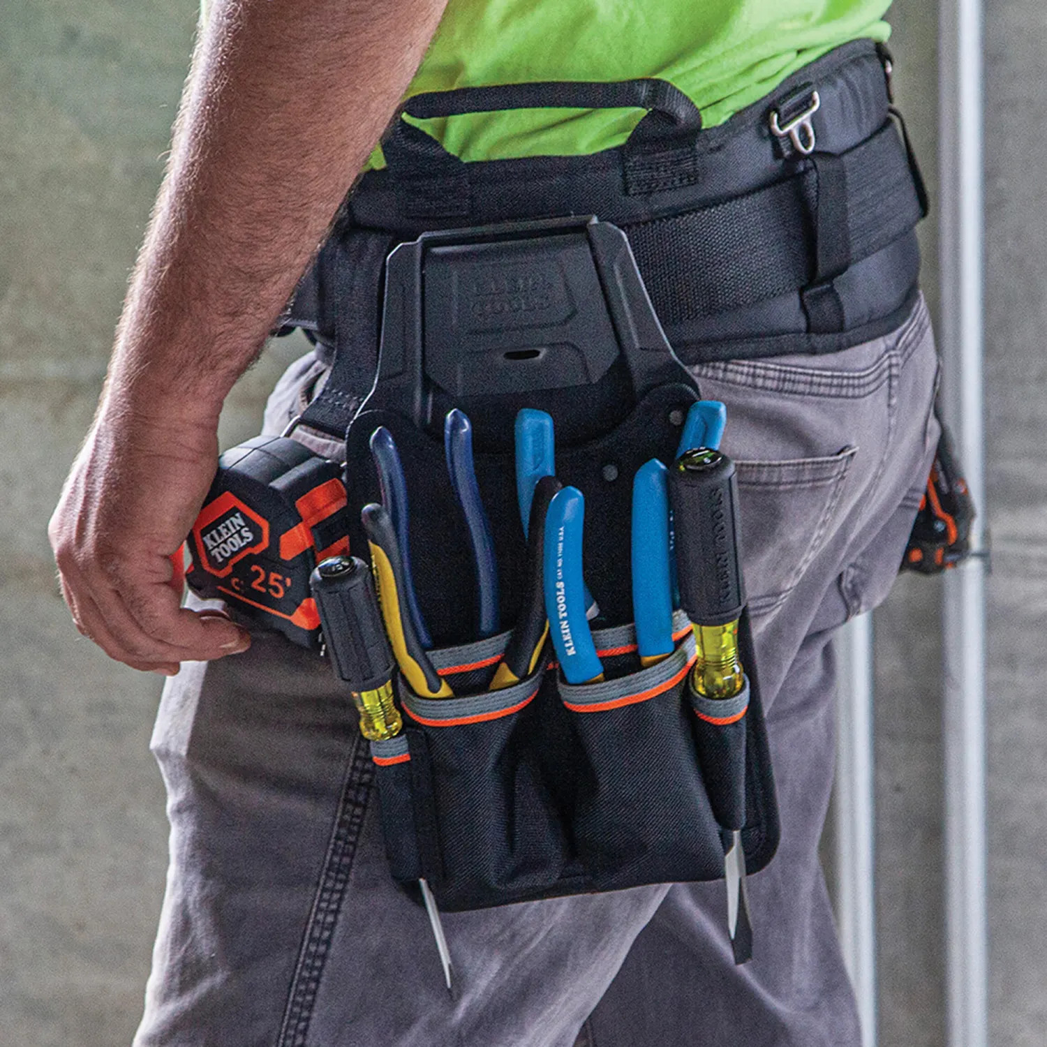 Klein 55912 Klein Tradesman Pro Modular Piping Tool Pouch with Belt Clip - 55912