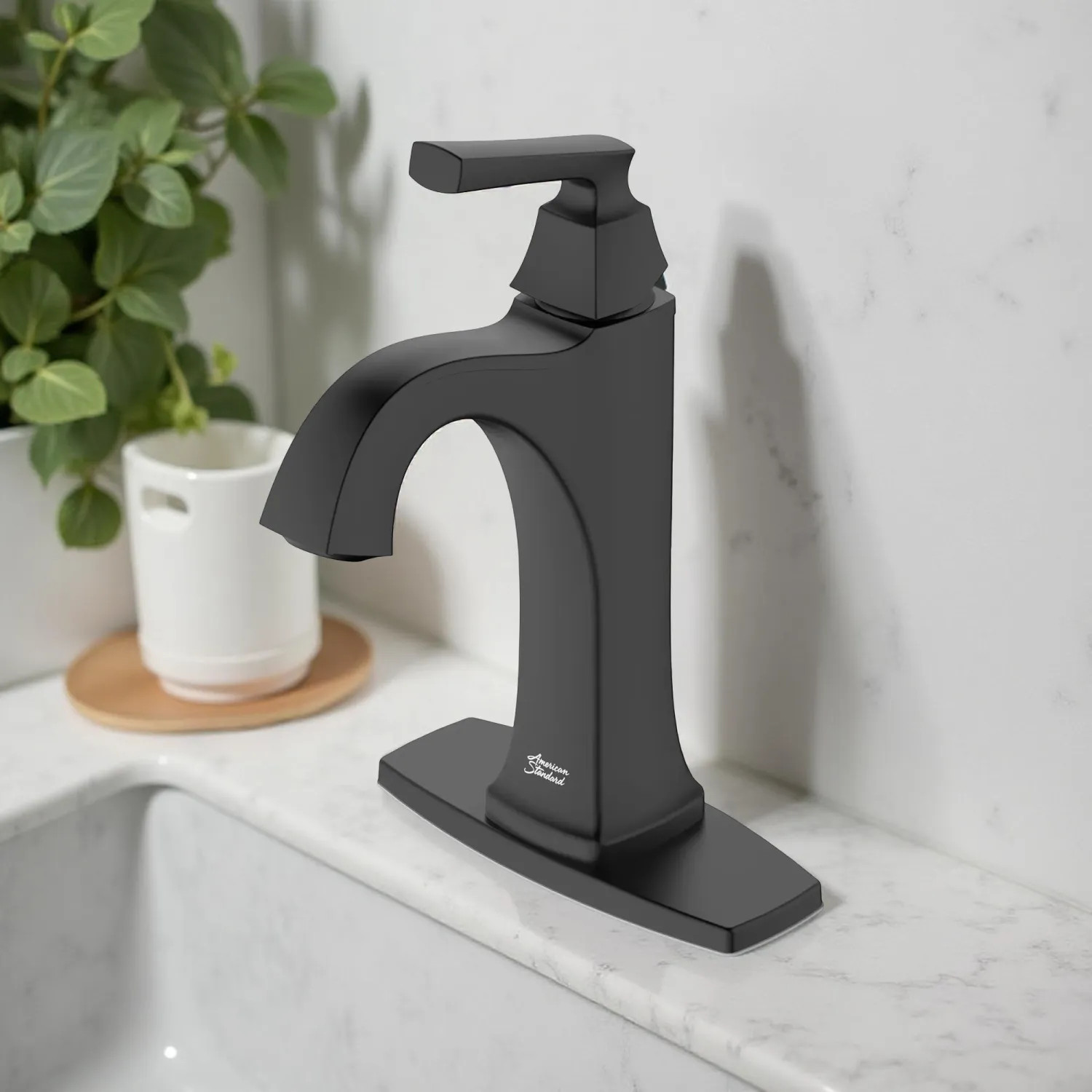 American Standard Belmeade Single-Handle Bathroom Faucet With Push Pop ...