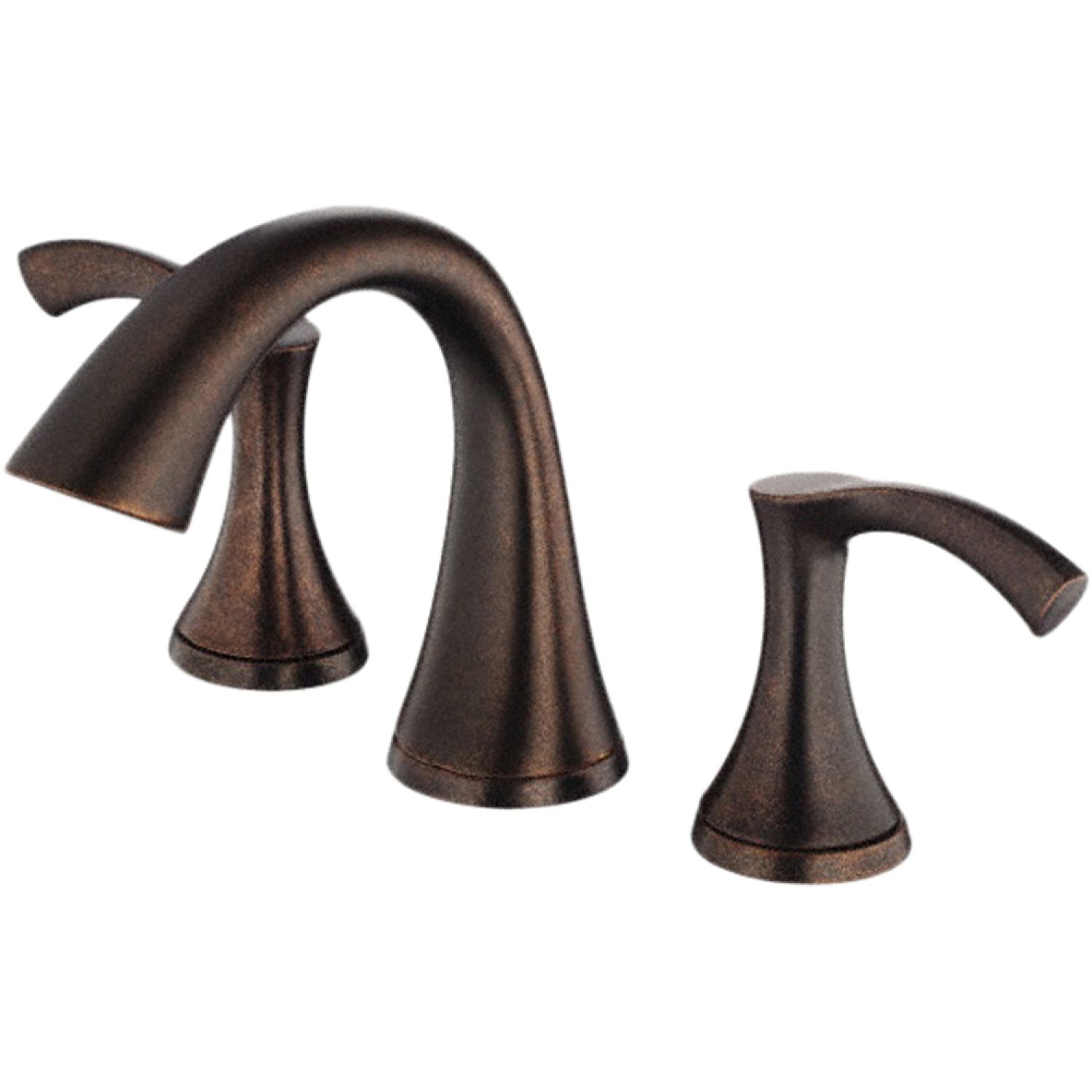 Danze D304022BR Danze Antioch Widespread Bathroom Faucet with Touch-Down Drain, Two-Handle, 1.5 GPM, Lever Handle, ADA, WaterSense, Tumbled Bronze - D304022BR
