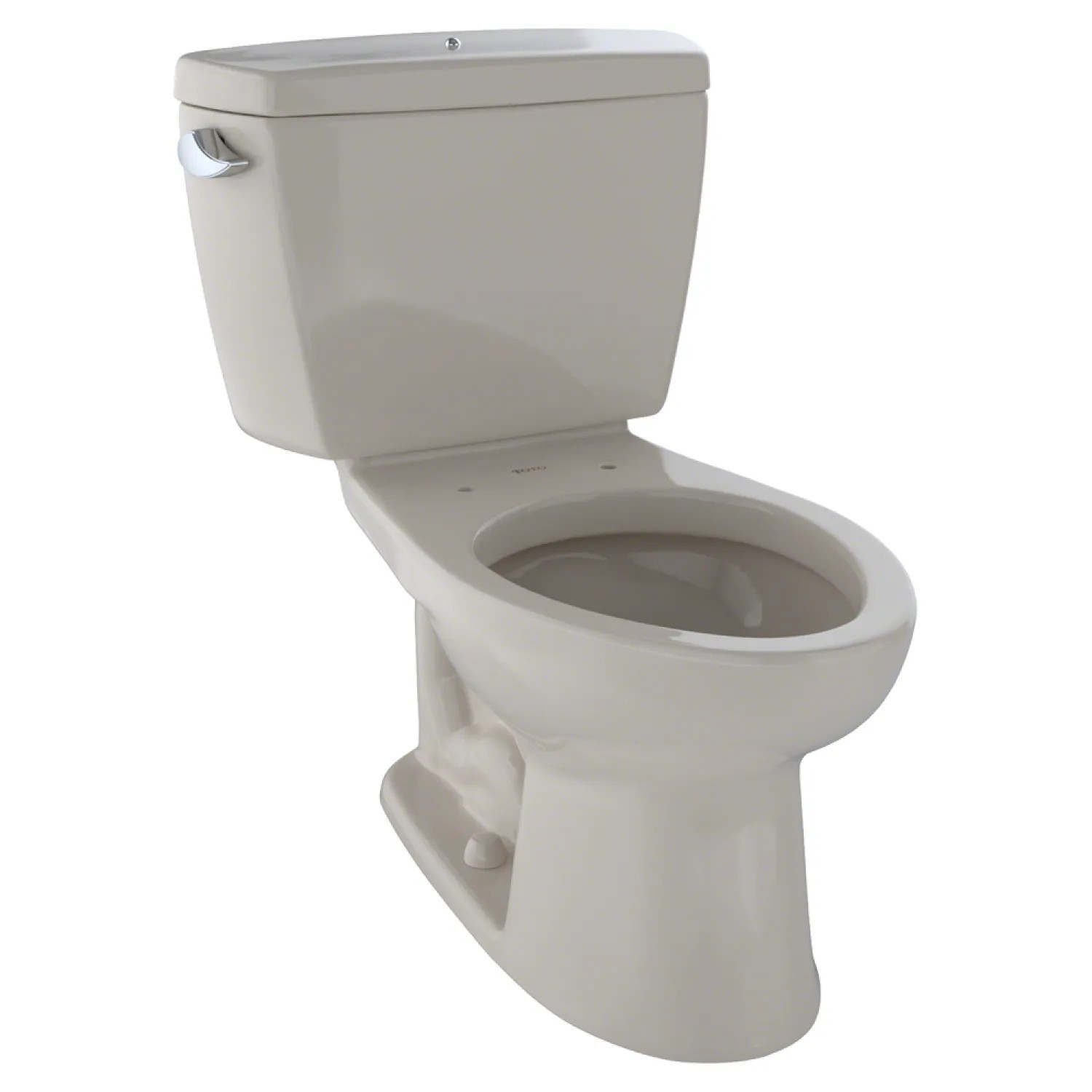 Toto CST744SDB#03 TOTO Drake Two-Piece Elongated 1.6 GPF Toilet with Insulated Tank and Bolt Down Tank Lid, Bone - CST744SDB#03