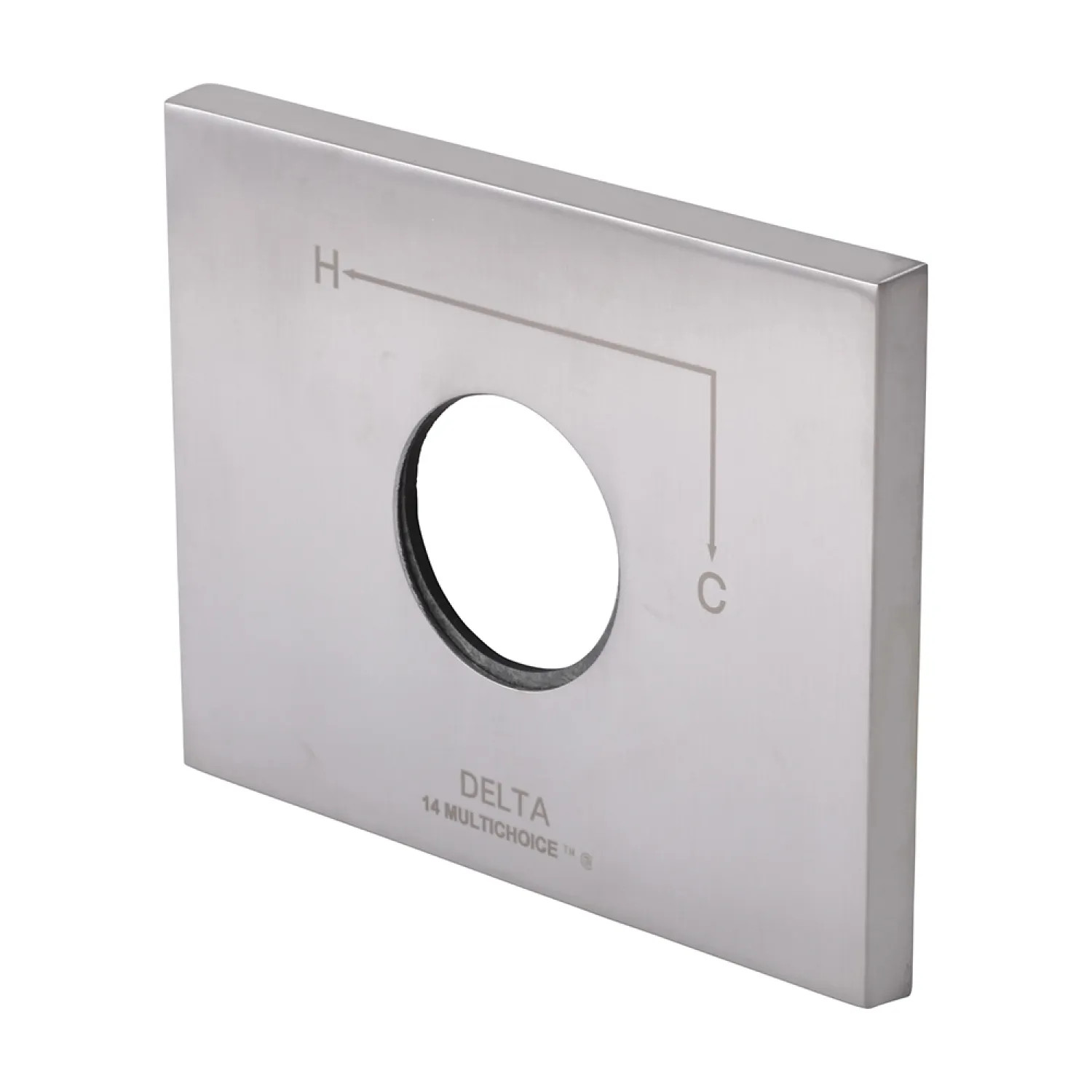 Delta RP51036SS Delta Monitor 14 Part Escutcheon & Set Screw - Stainless (RP51036SS)
