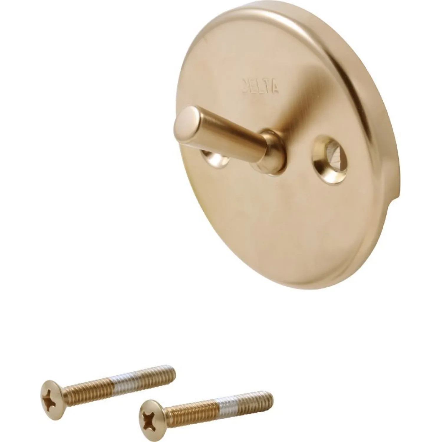 Delta RP31555CZ Delta RP31555CZ Overflow Plate & Screws w/ Trip Lever - Champagne Bronze