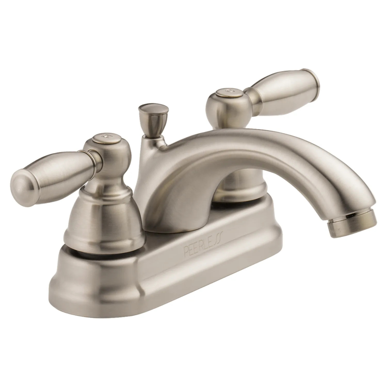 Peerless P299675LF-BN Peerless P299675LF-BN Claymore Two-Handle Centerset Lavatory Faucet, Brushed Nickel