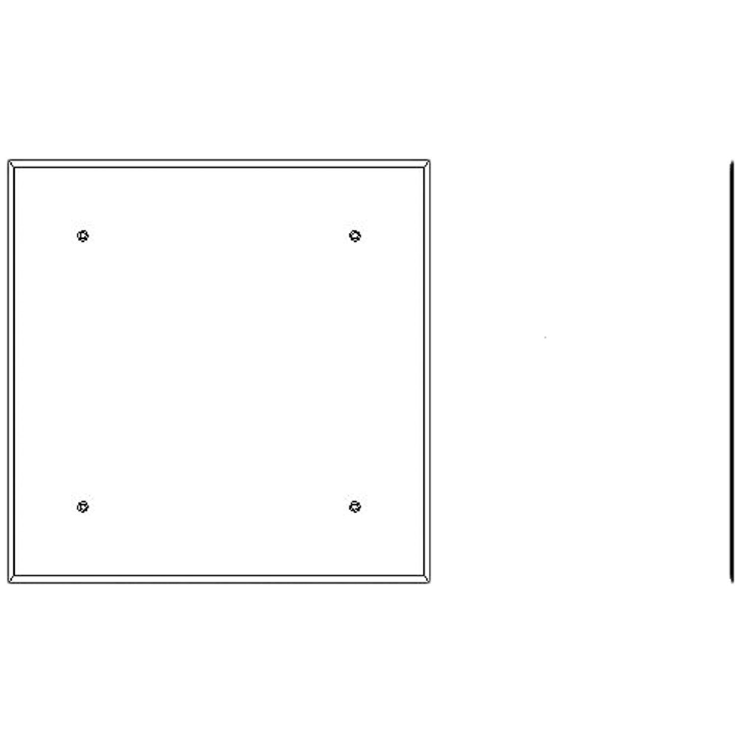 Delta 9T400 Delta Commercial 9T400 Front Access Panel For Concealed Flush Valves 