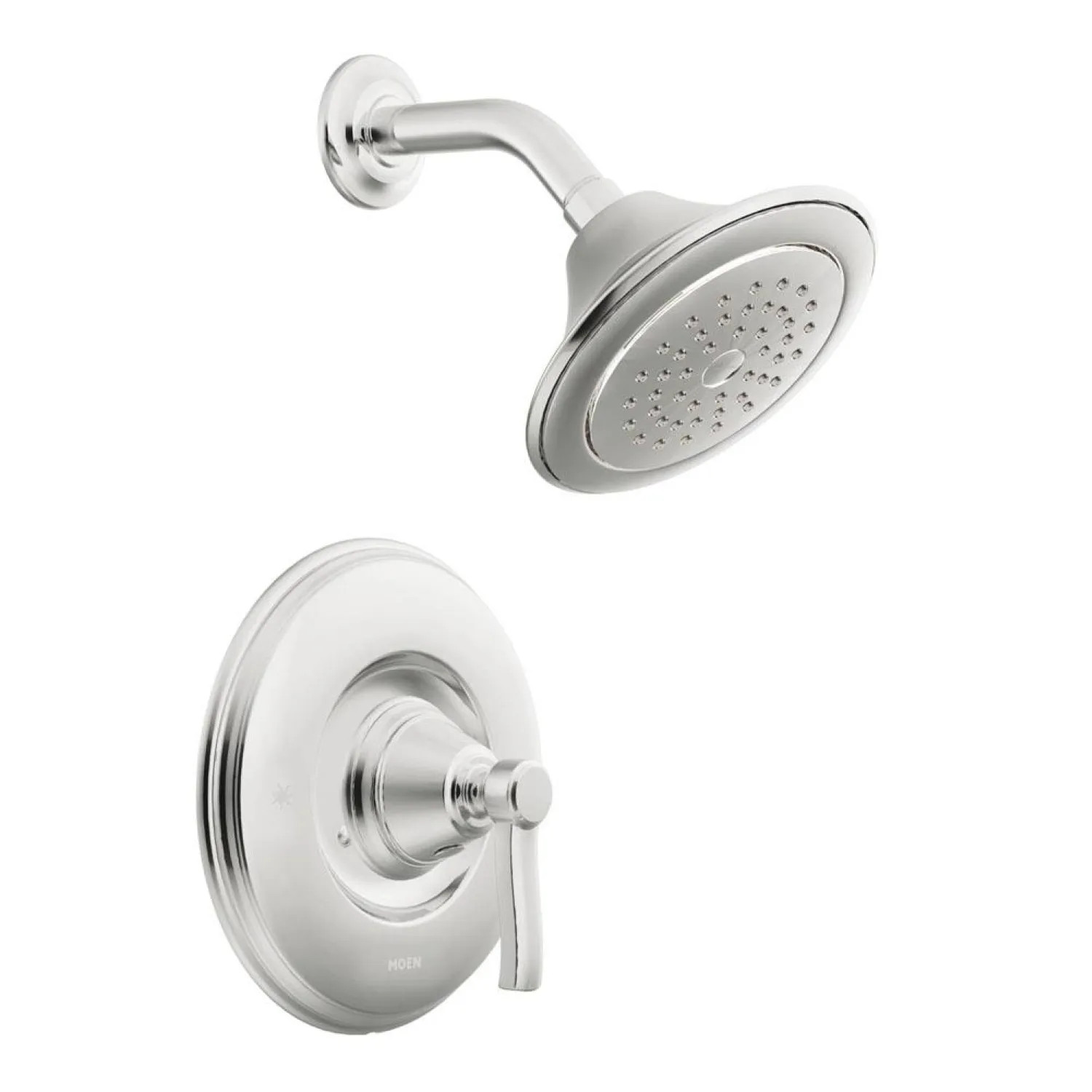 Moen TS2212EP Moen TS2212EP Rothbury Posi-Temp Single-Function Shower Trim in Chrome
