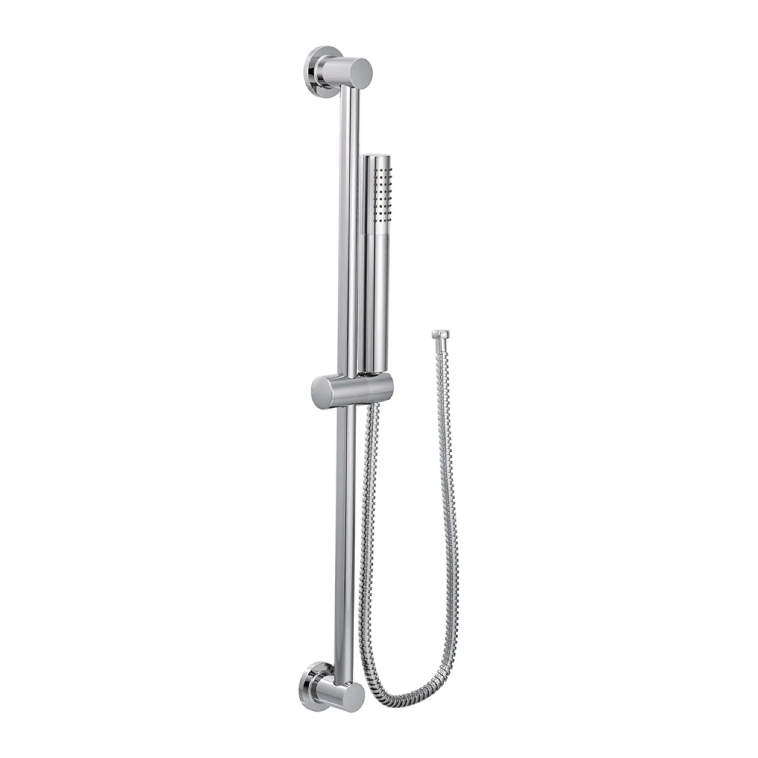 Moen 3887EP Moen Single-Function Hand Shower with 30in Slide Bar, Eco-Performance, 1.75 GPM, WaterSense-Certified, Chrome - 3887EP