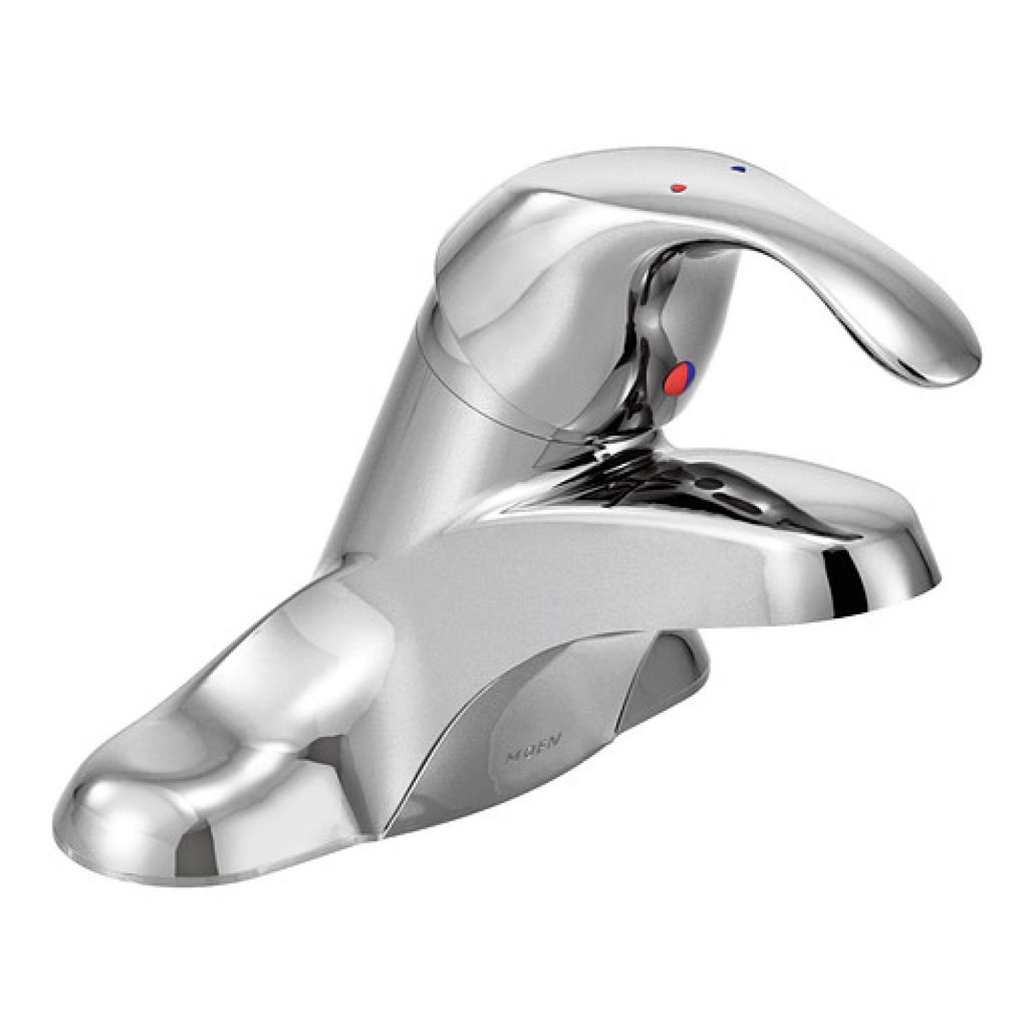 Moen M-Bition Chrome Centerset Lavatory Faucet with 3