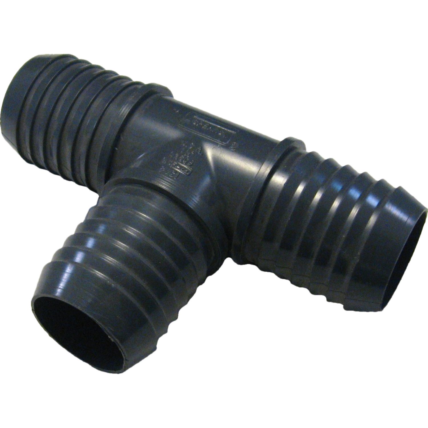 Commodity PETT112 Poly Insert Tee, 1-1/2 Inch