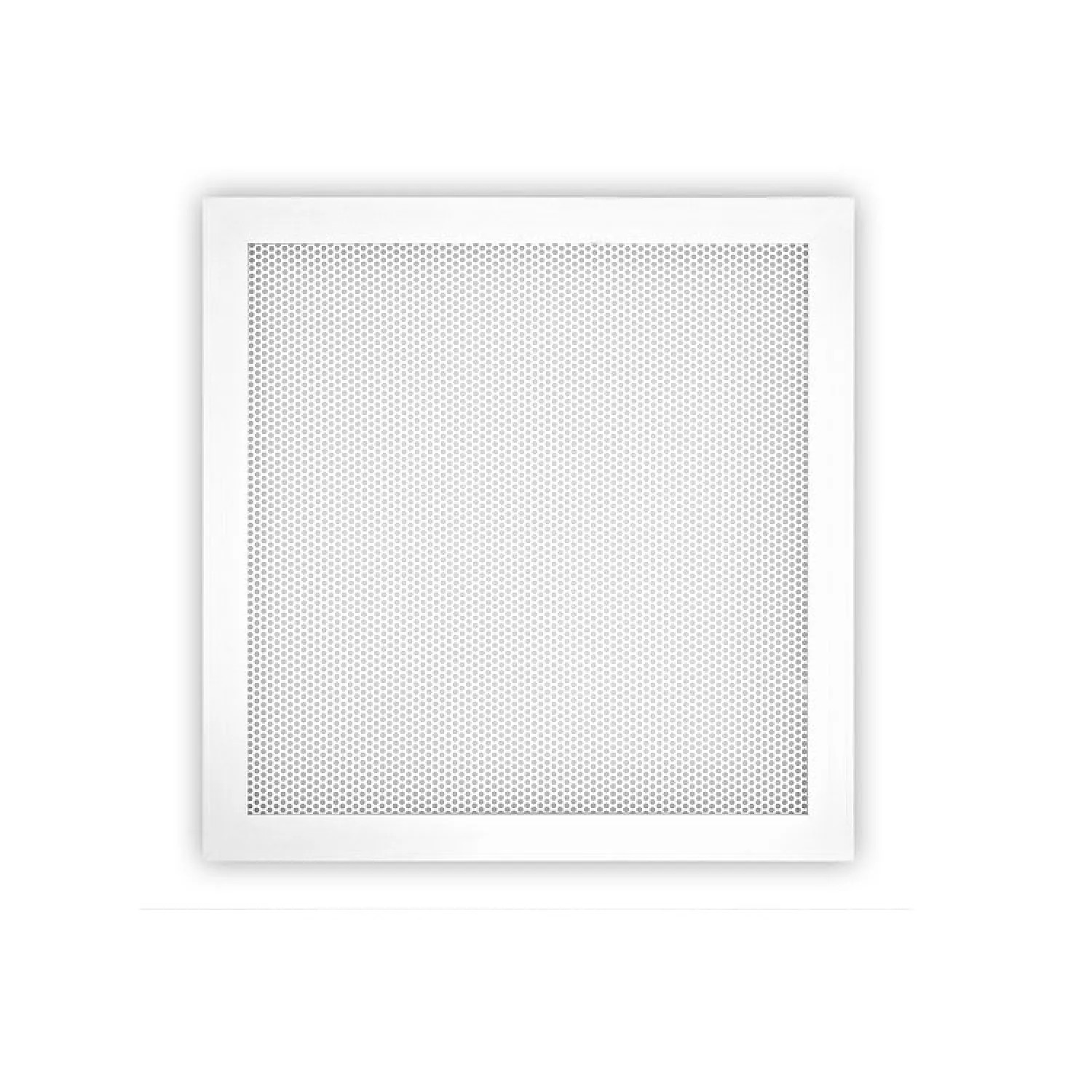 Shoemaker 600PT-1X2-6 1' x 2' Perforated Return Air Grille T-Bar w/ Frame, 6