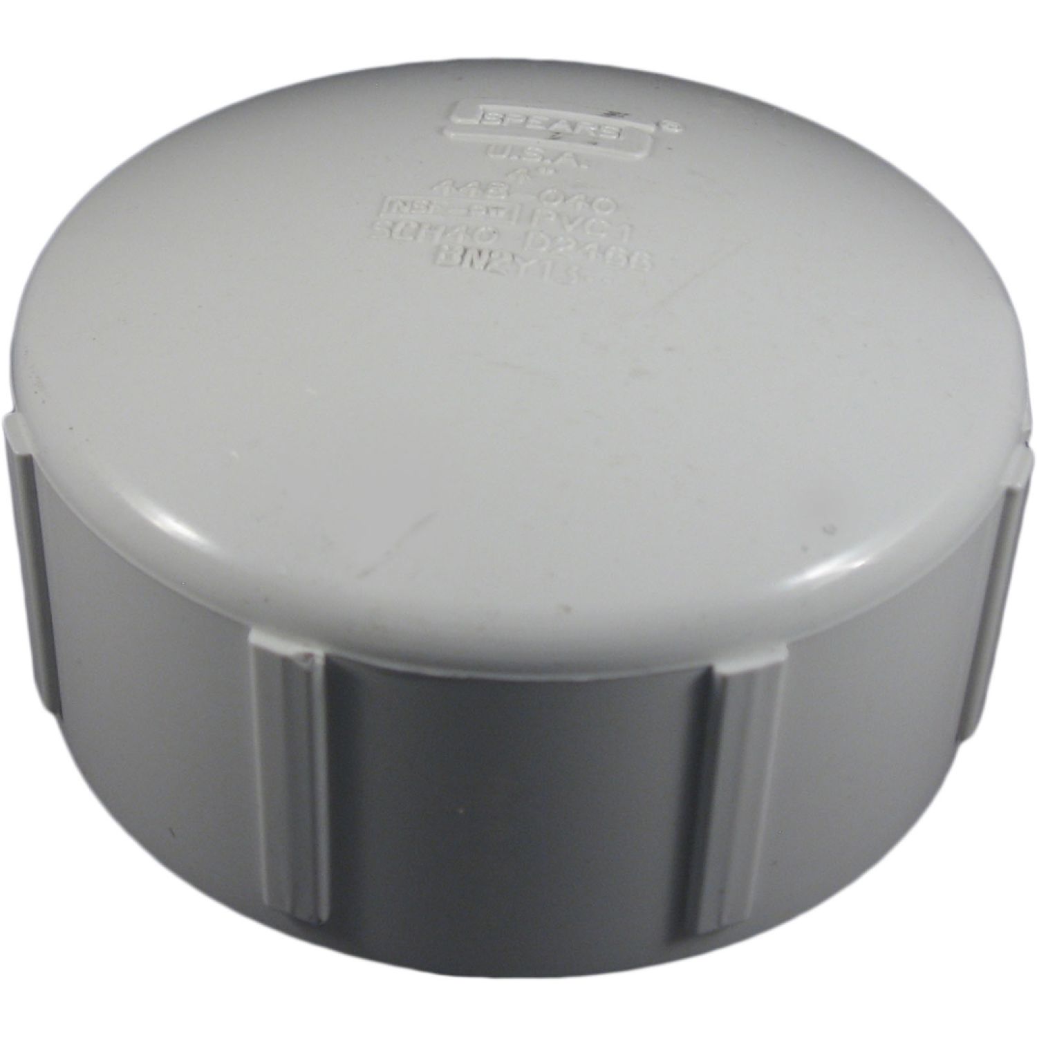 Commodity  PVCCAP4T Schedule 40 PVC Threaded Cap, 4 Inch
