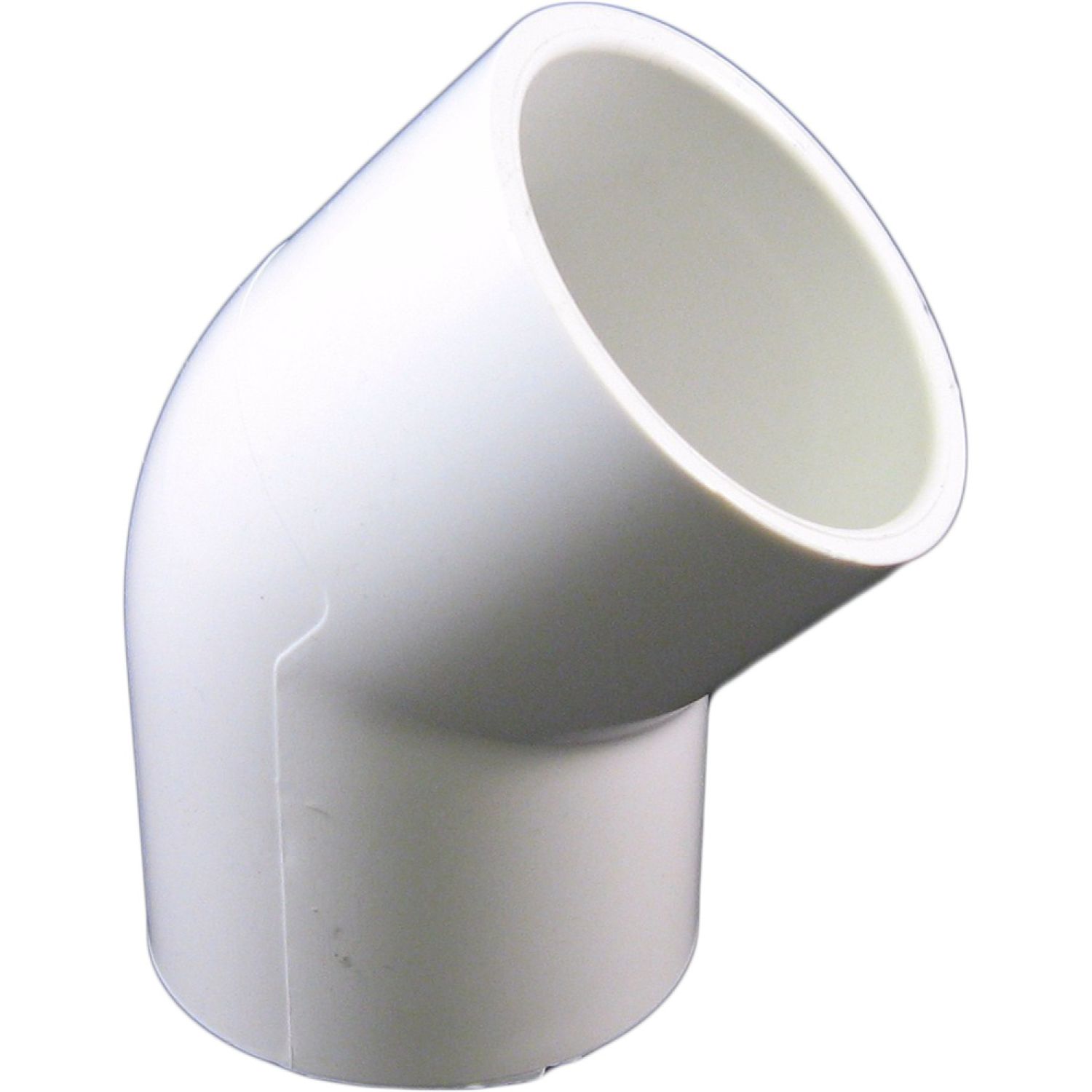 Commodity  PVCL45112 Schedule 40 PVC 45 Degree Elbow, 1-1/2 Inch