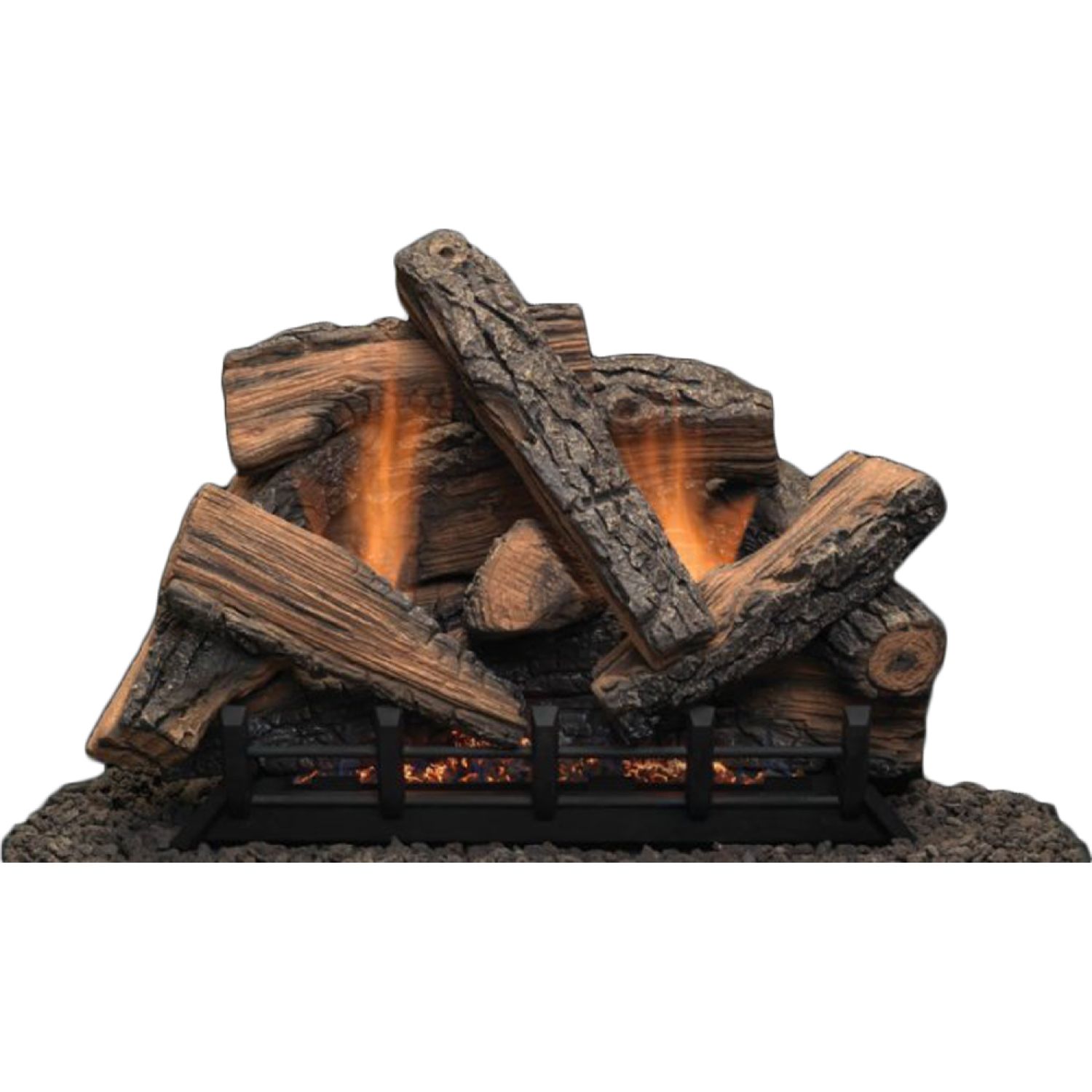 MHSC 2430STEK MAJESTIC 2430STEK TWO TOP LOG ENHANCEMENT KIT FOR 24ST-R AND 30ST-R LOG SETS