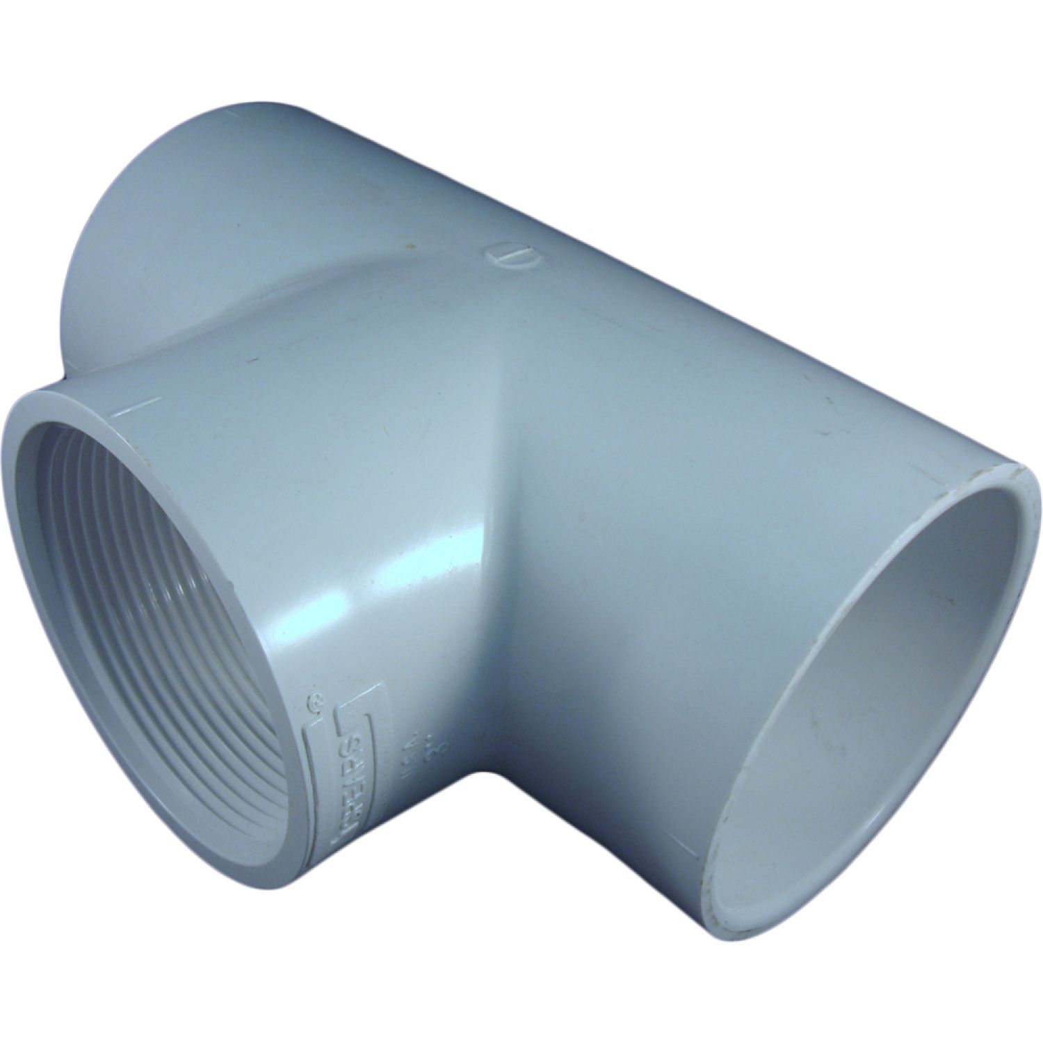 Commodity  Schedule 40 PVC 3 Inch Tee (Slip x Slip x Thread)