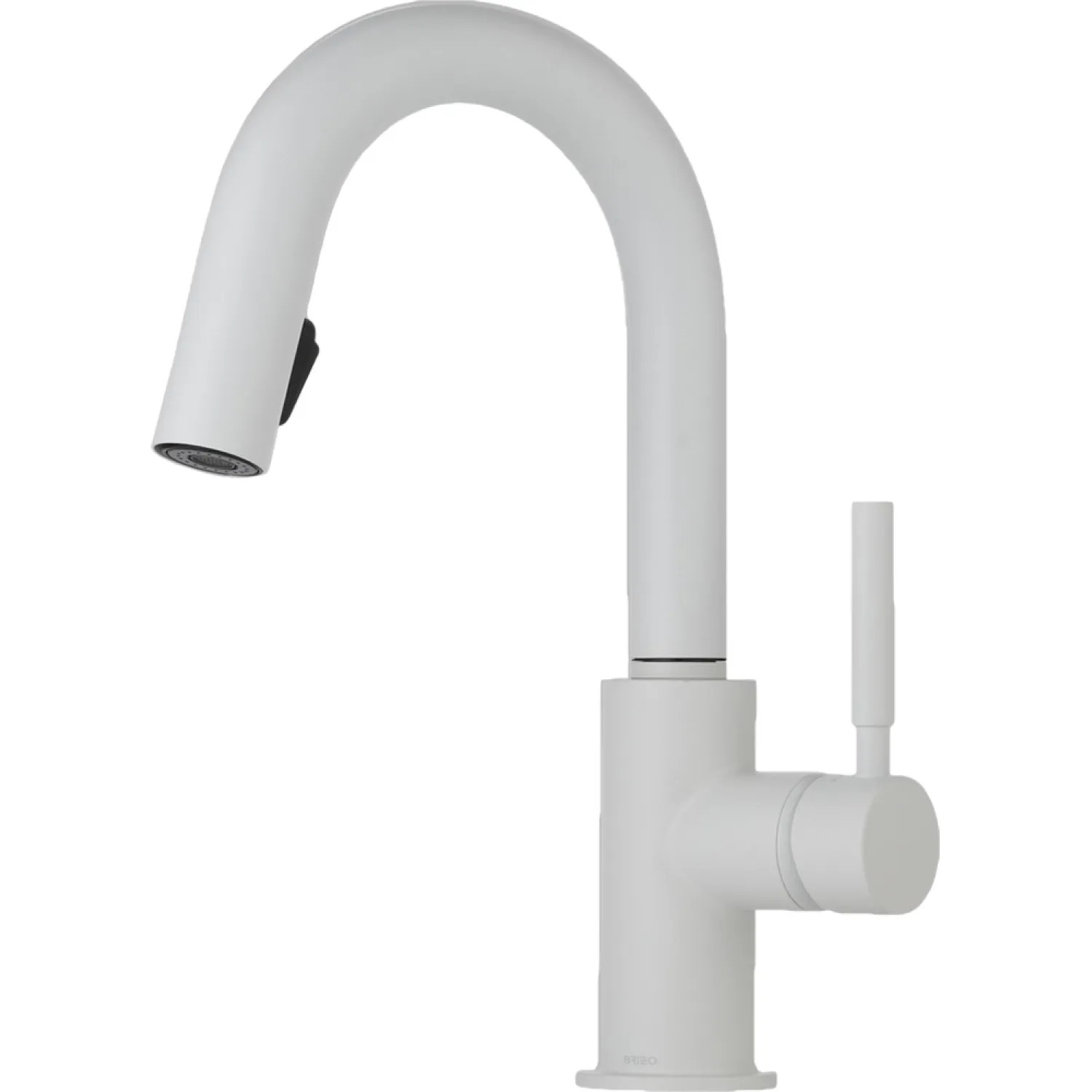 Brizo 63920LF-MW BRIZO 63920LF-MW Solna One Handle Pulldown Bar Faucet Matte White