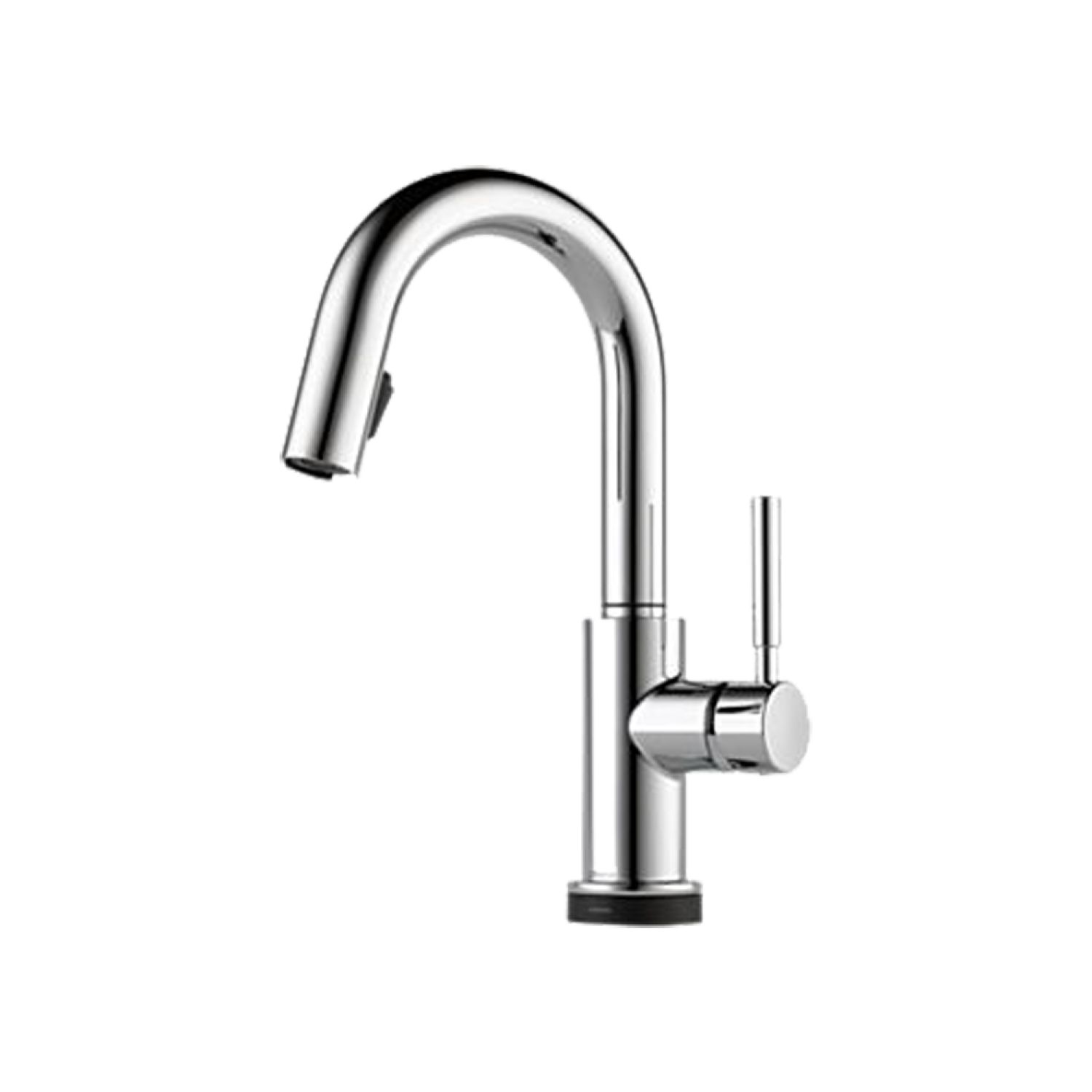 Brizo 64920LF-PC Brizo Solna SmartTouch Single-Handle Pull-Down Bar/Prep Faucet, Polished Chrome - 64920LF-PC