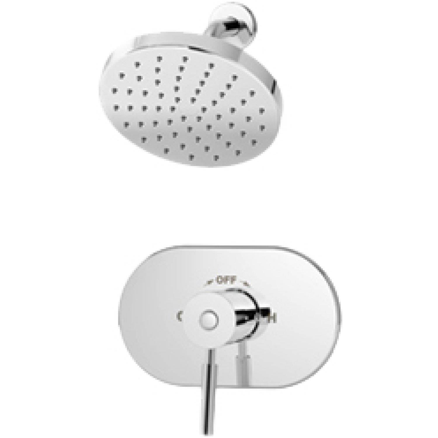 Symmons 4301 Symmons 4301 Chrome Sereno Series Shower System