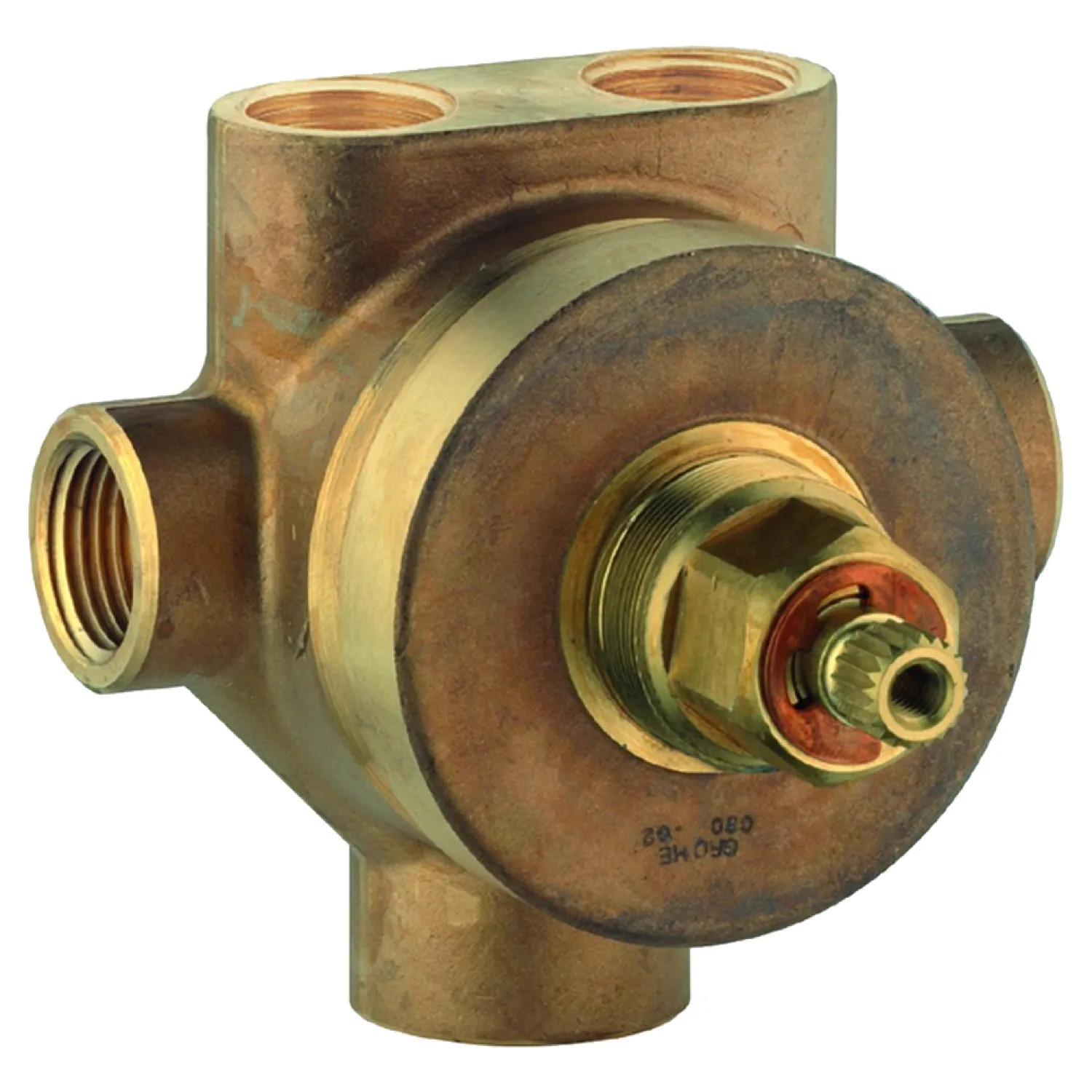 Grohe 29714000 Grohe 29714000 Non Rapido 3-Way Diverter Rough-In Valve, 1/2