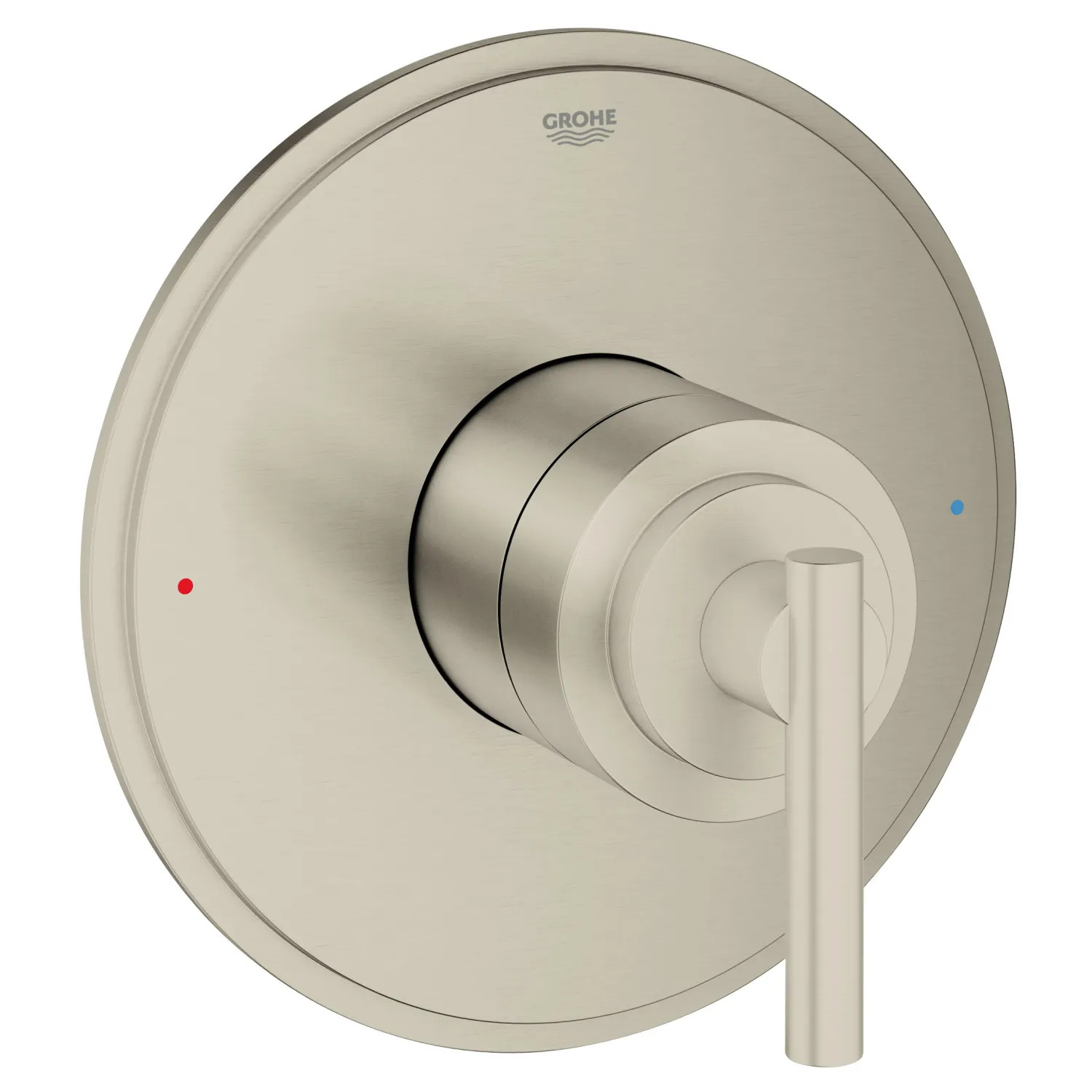 Grohe 19866EN0 Grohe 19866EN0 Timeless 1-Function Pressure Balance Trim, Brushed Nickel