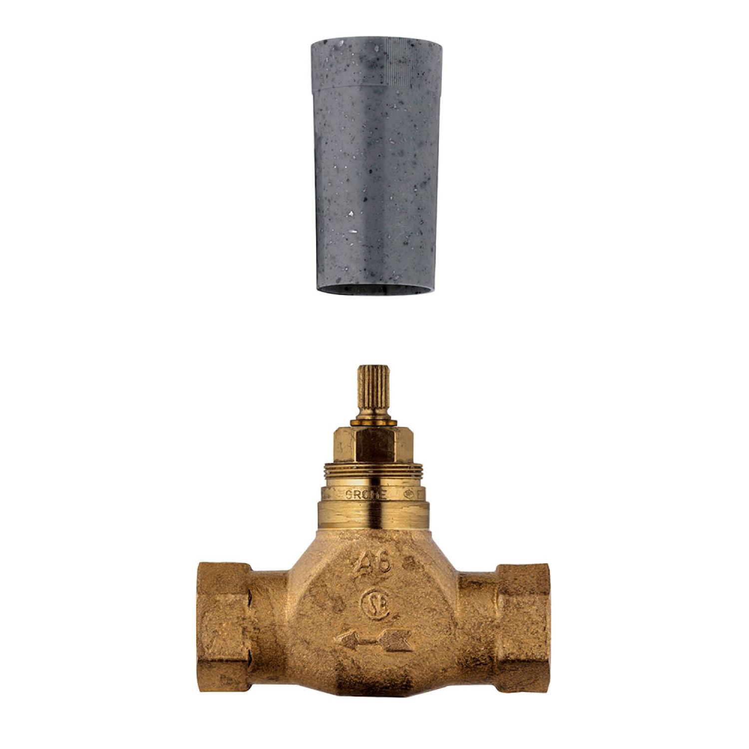 Grohe 29273000 Grohe 29273000 Non Rapido Volume Control Rough-In Valve, 1/2