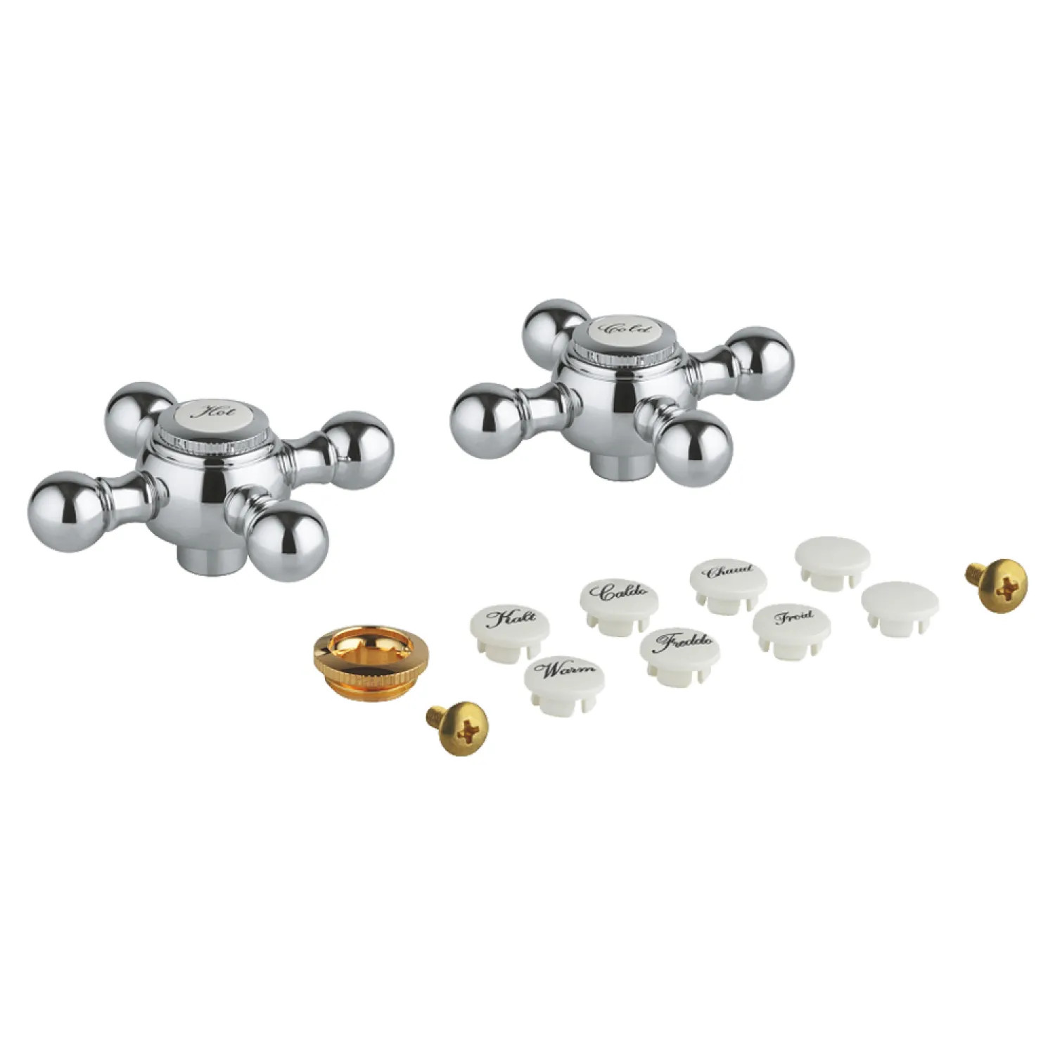 Grohe 45291000 Grohe 45291000 Sinfonia Cross Handle for 21012000 - Chrome 