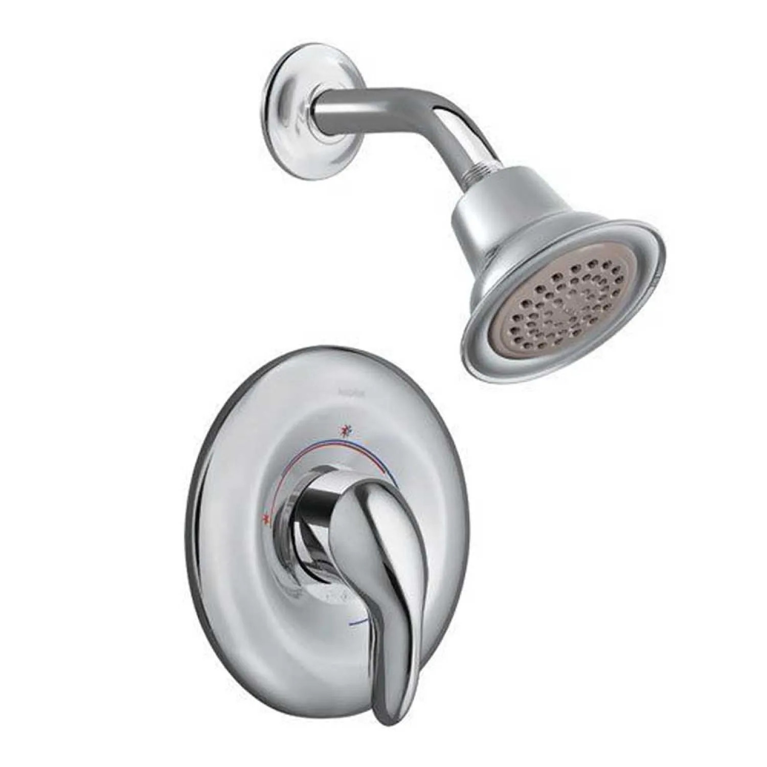 Moen TL2302 Moen Villeta Posi-Temp Single-Handle Shower Faucet, One-Function, 2.5 GPM, Lever Handle, Chrome - TL2302