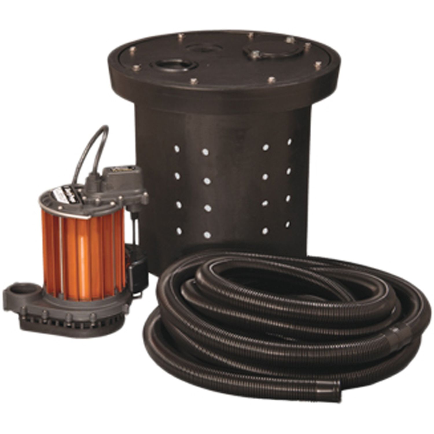 Liberty CSP-237 Liberty Pumps Submersible VMF Crawl Space Sump Pump Kit, 1/3 HP, 115 Volts, Vertical Magnet Float Switch - CSP-237