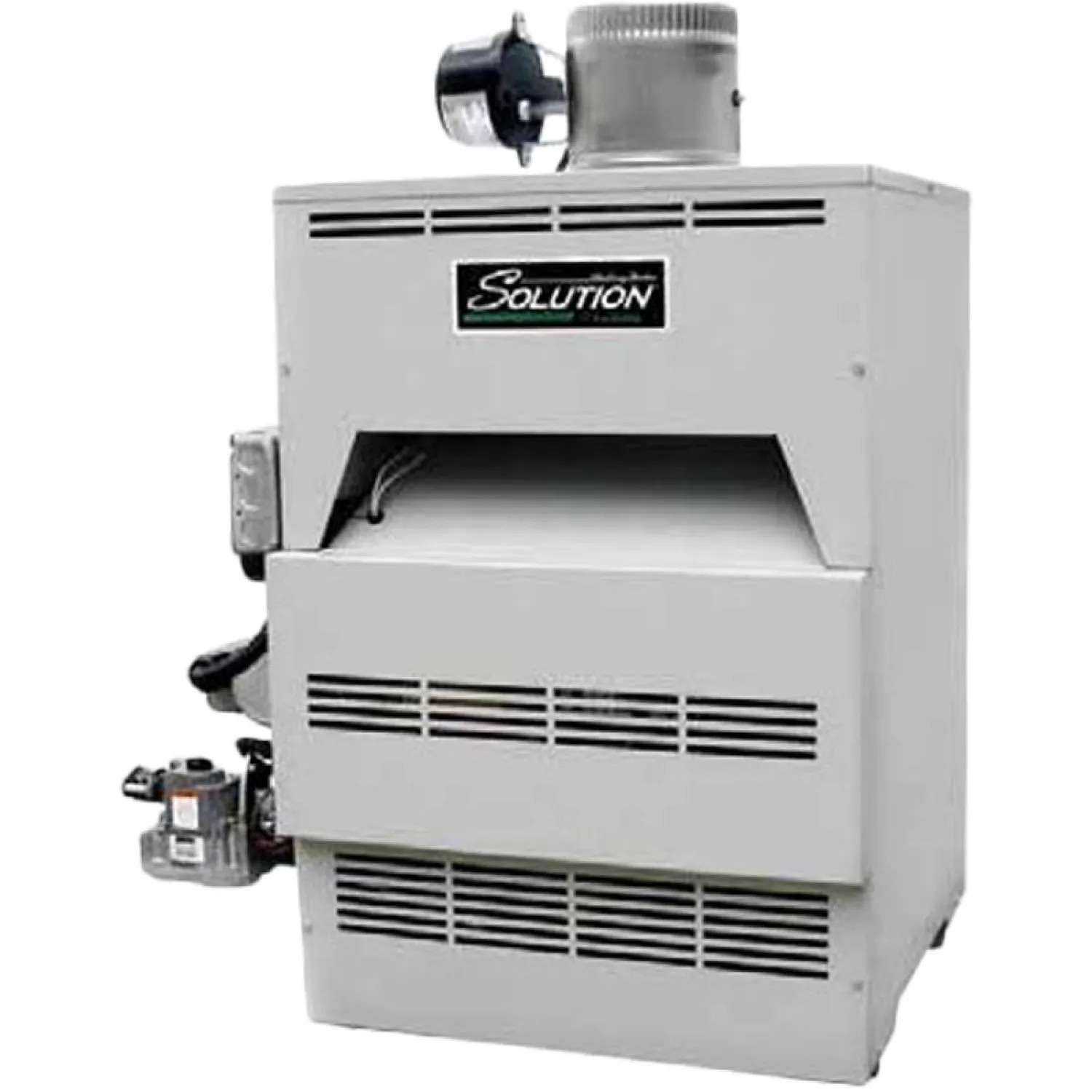 Lochinvar CBN045 Lochinvar Solution Natural Gas Boiler, Two Stage Ignition, 45000 BTU, 1/2in Gas Connection, 4