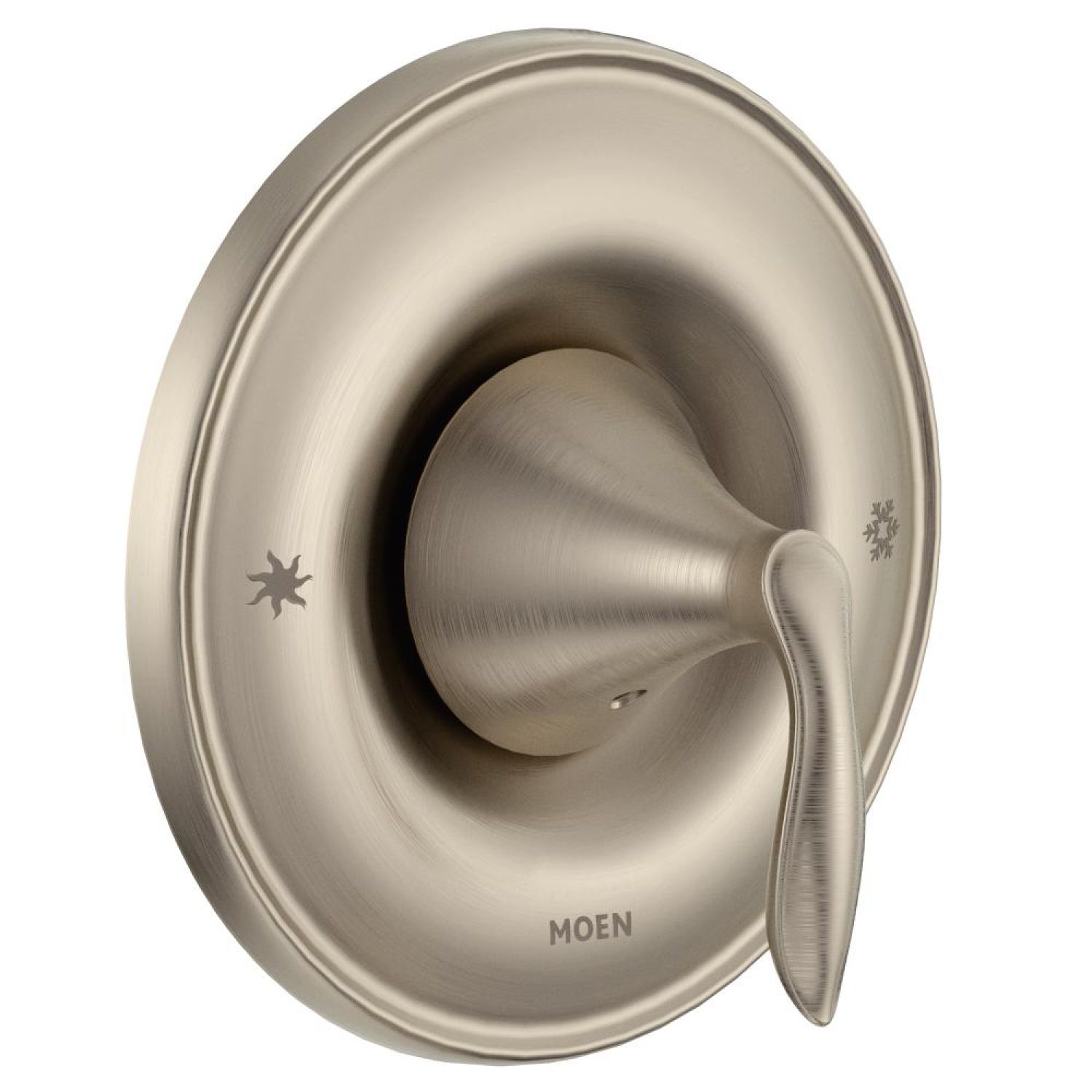 Moen T2131BN Moen Eva Posi-Temp Single-Handle Valve Trim, Lever Handle, Brushed Nickel - T2131BN