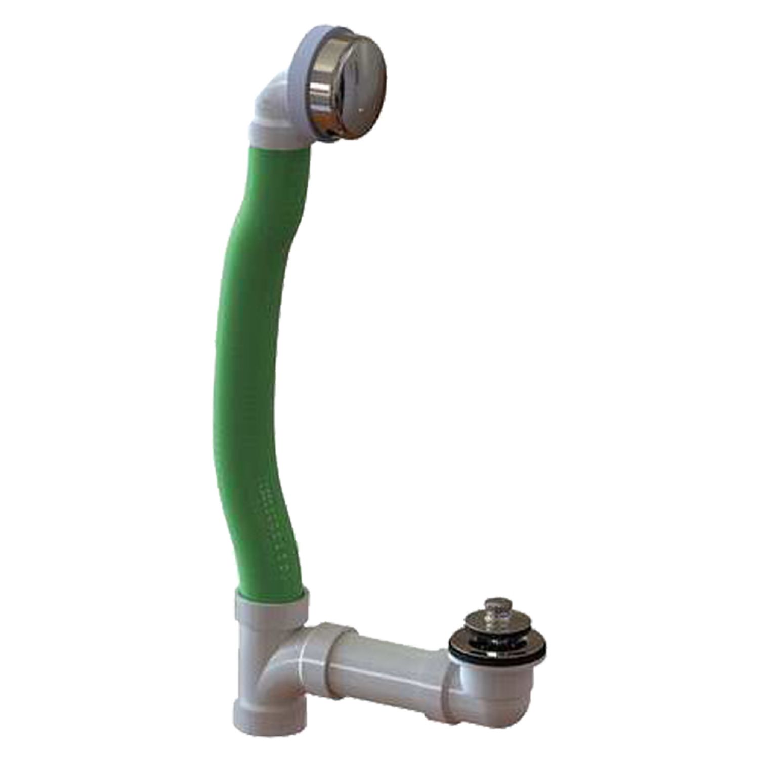 Watco FLEX924-PP-PVC-CP Watco FLEX924-PP-PVC-CP Flexible Push Pull Bath Waste Kit - Chrome Plated