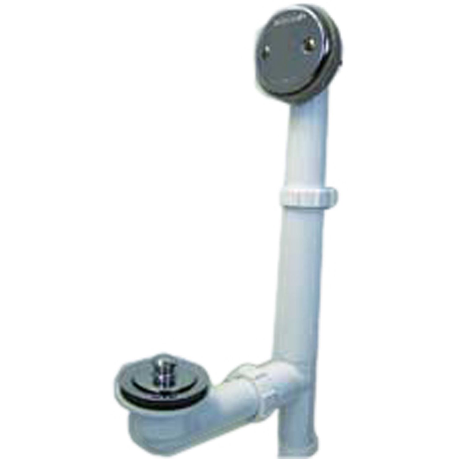 Watco 550-PF-PVC-PN Watco 550-PF-PVC-PN Presflo Tall Bath Waste - Pearl Nickel