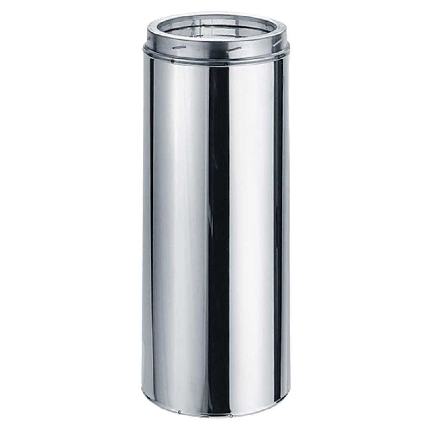 M&G DuraVent 9505GACF DuraVent 7DT-24CF DuraTech 7-Inch Chimney Pipe, 24-Inch Length, Galvalume - 9505GACF