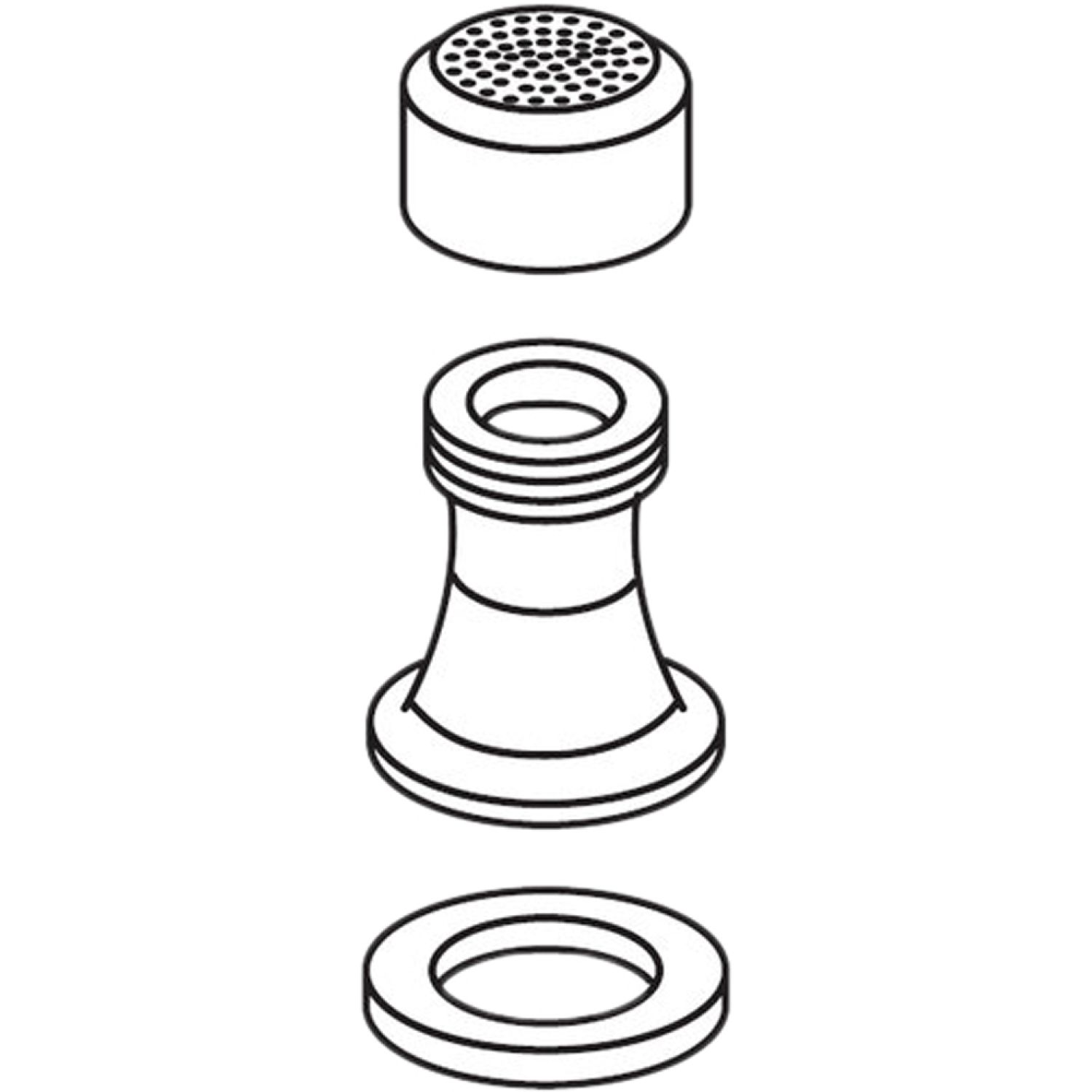 Moen 59899 Moen 59899 Part Spray Nozzle Chrome