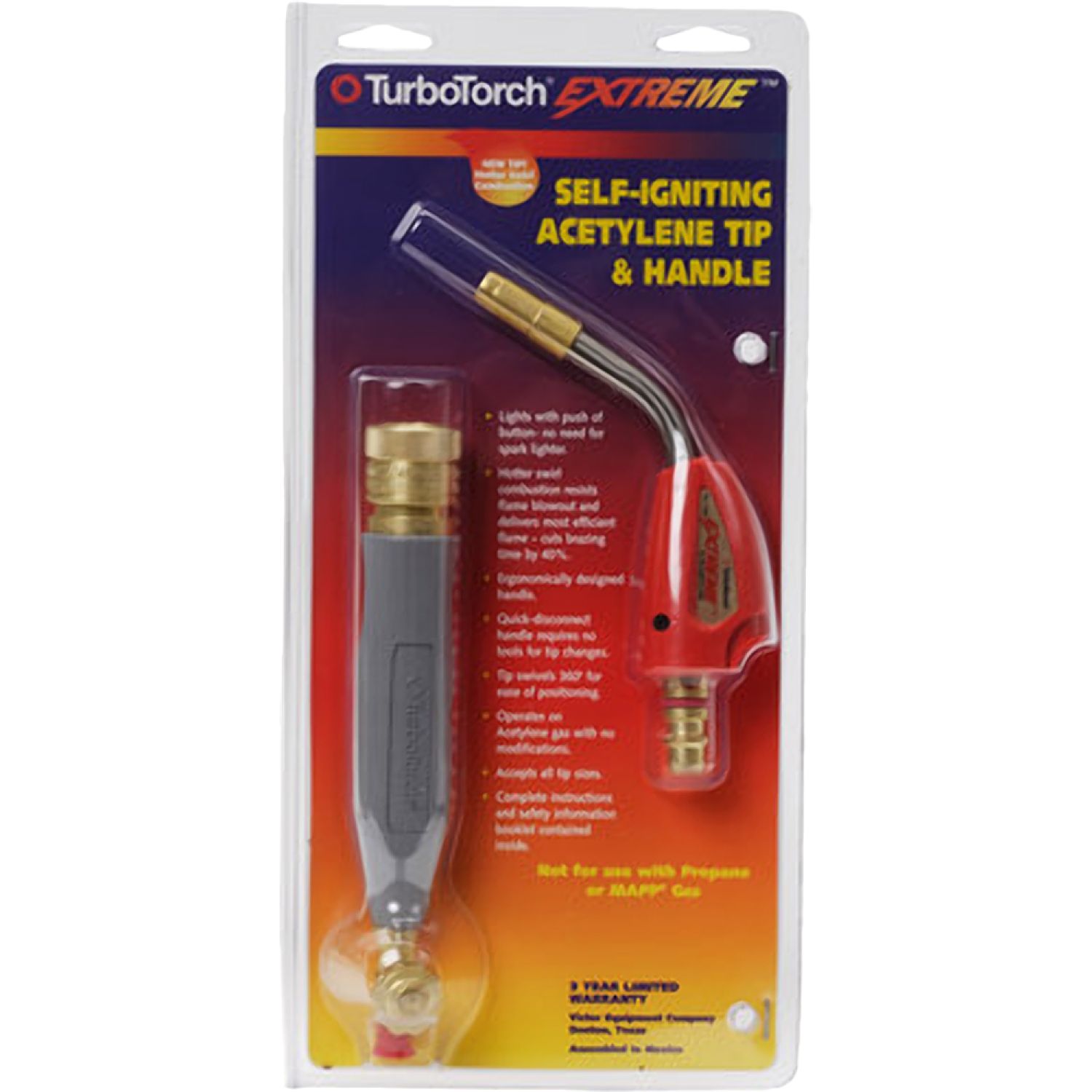 TurboTorch 0386-0828 TurboTorch KIT PL-12A Air Acetylene Torch Kit Swirl