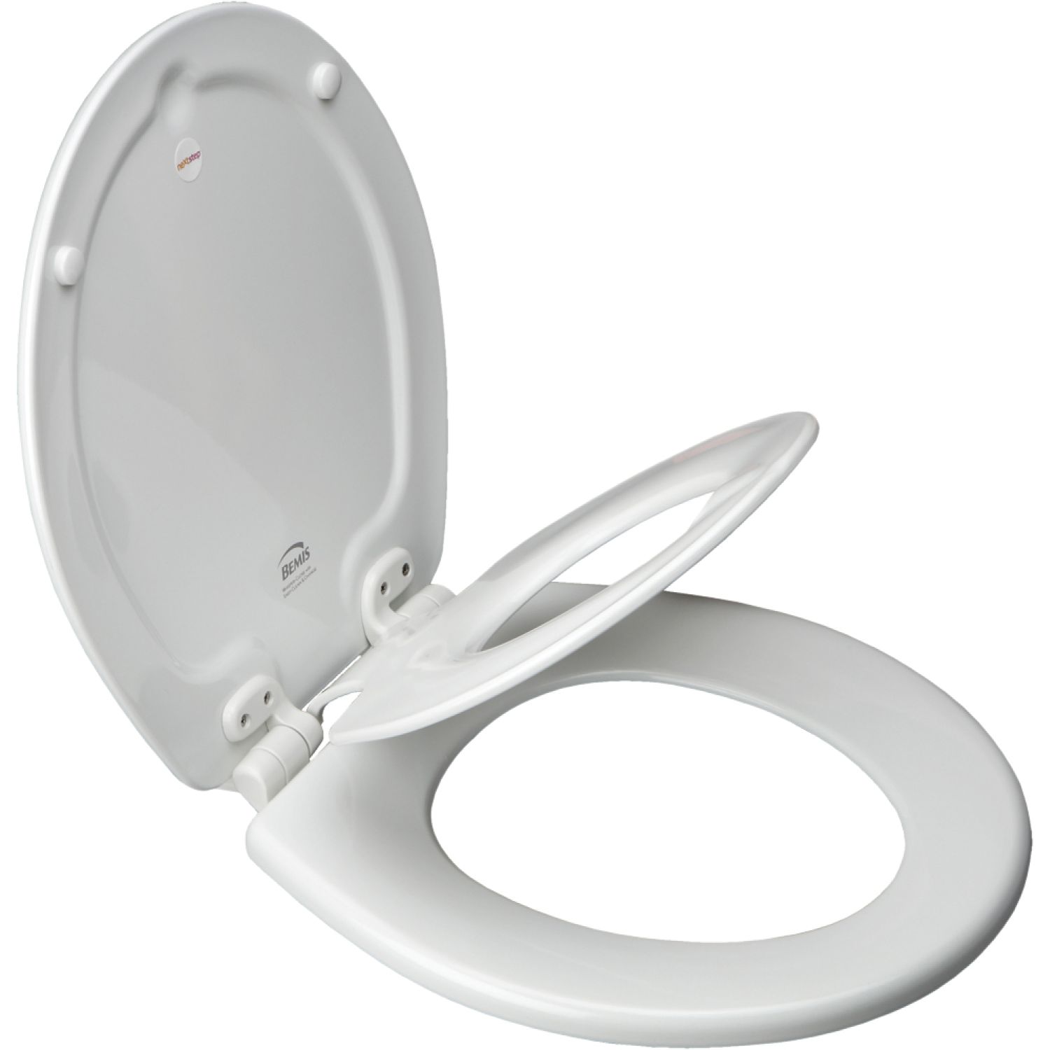 Bemis 583SLOW-346 Bemis 583SLOW–346 Round Potty Training Toilet Seat with Cover, Biscuit