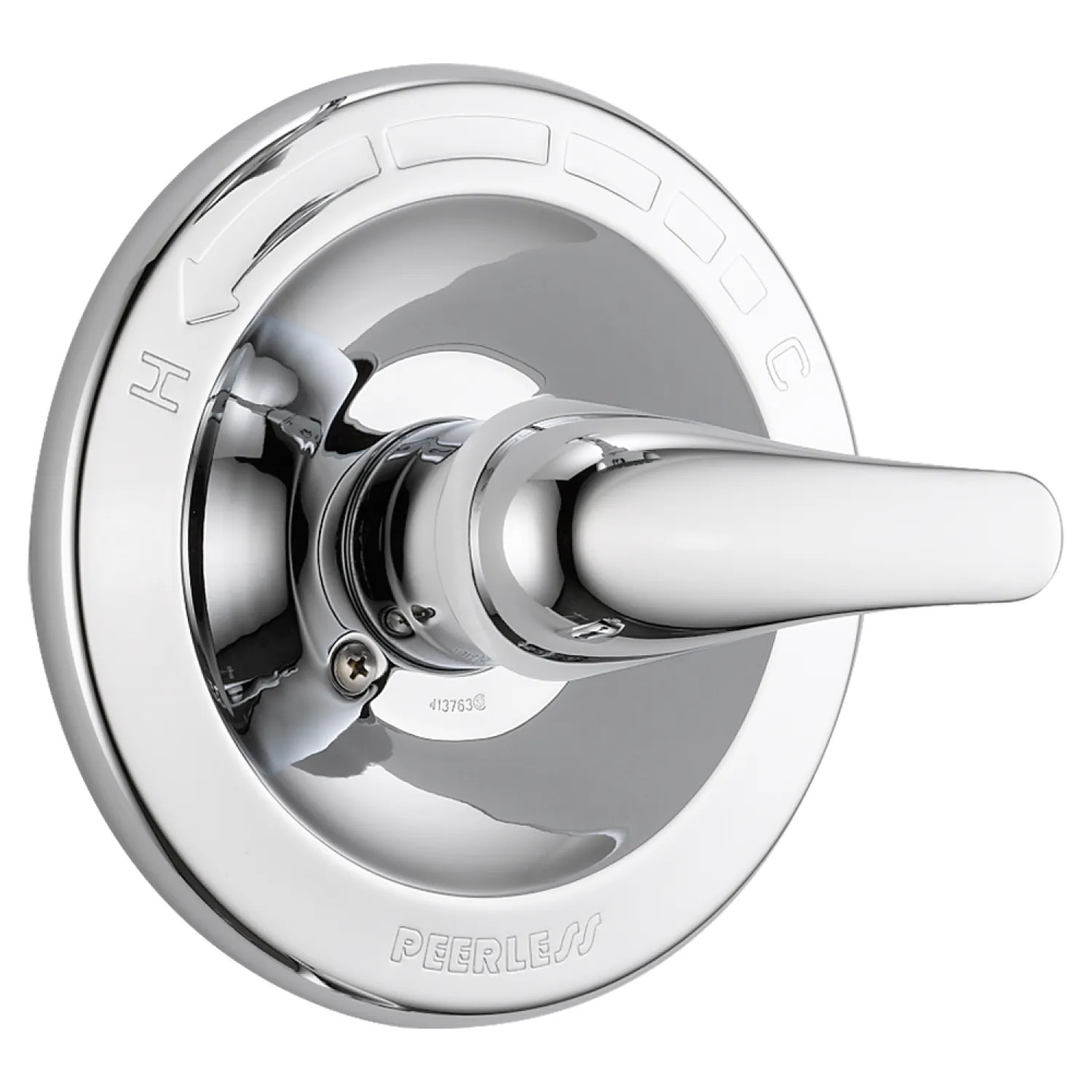Peerless PTT188730 Peerless Core Pressure Balance Valve Trim, Lever Handle, Polished Chrome - PTT188730