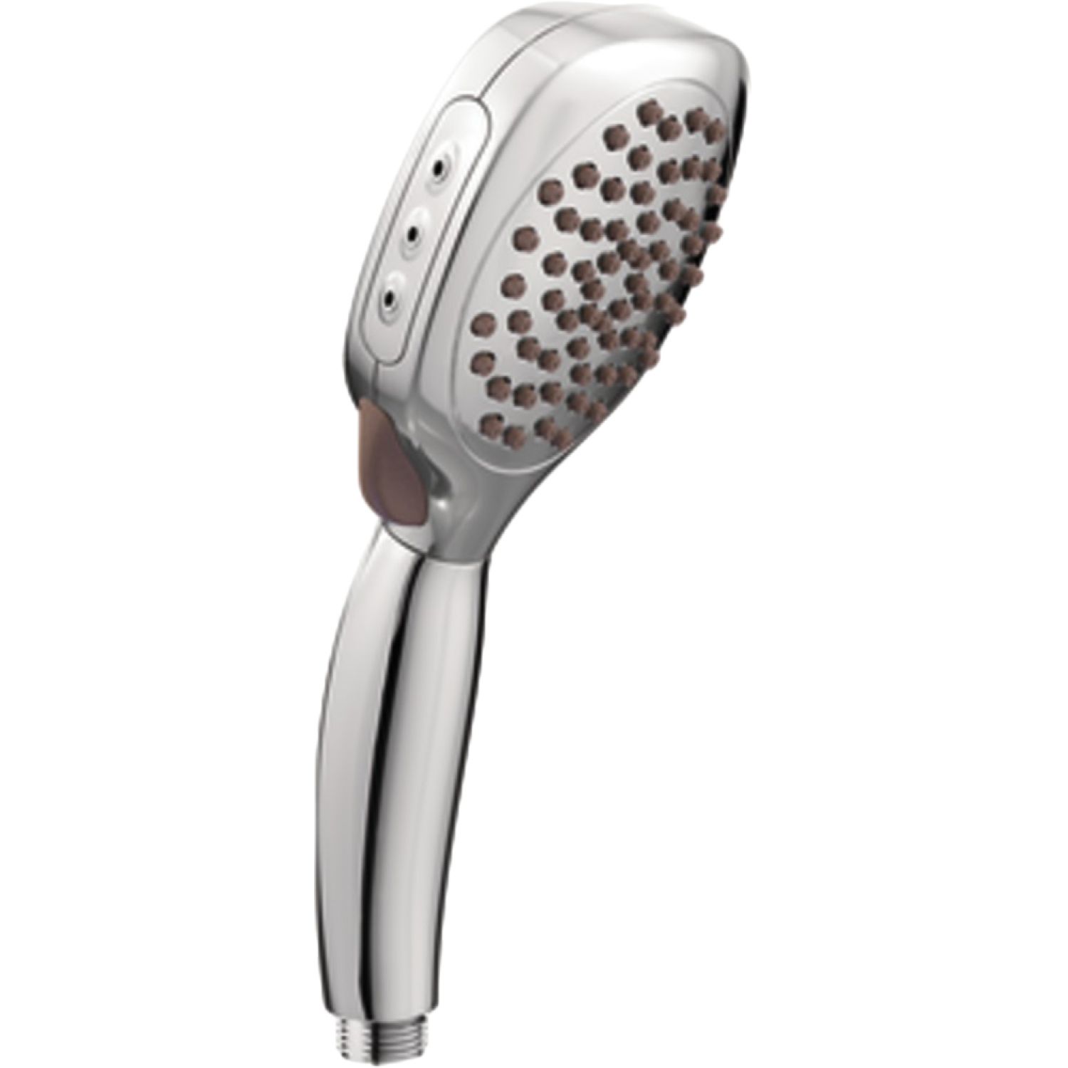 Moen 160042 Moen Twist 3-3/4in Four-Function Handheld Shower for S3870EP Slide Bar Handshower, Round, 1.75 GPM, WaterSense, Chrome - 160042