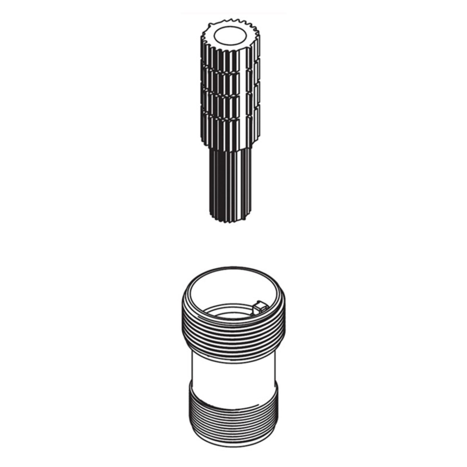 Moen 161774 MOEN 161774 PART HANDLE ADAPTER (2) EXTENSION FOR RT