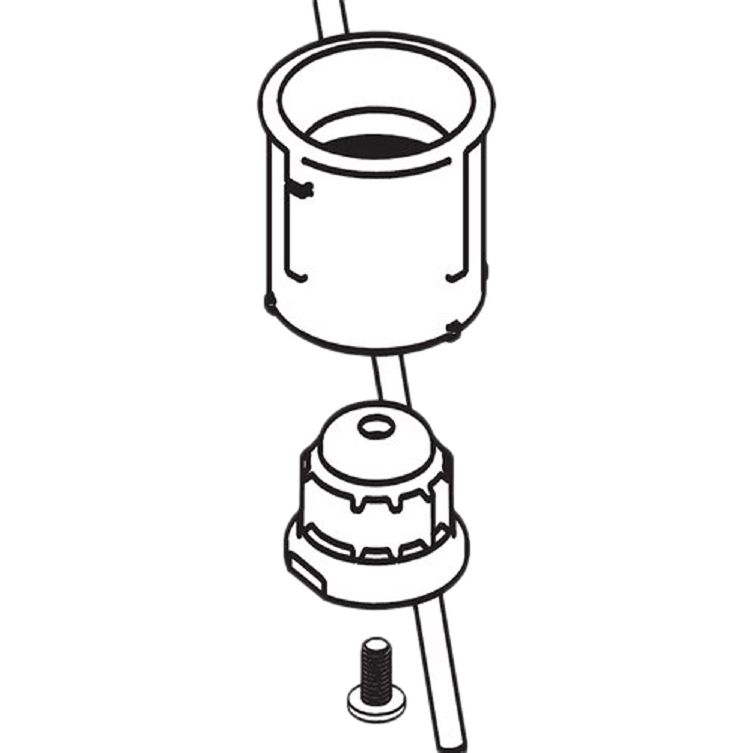 Moen 104224 Moen 104224 Part Handle Adapter Asceri Lavatory Hot & Cold