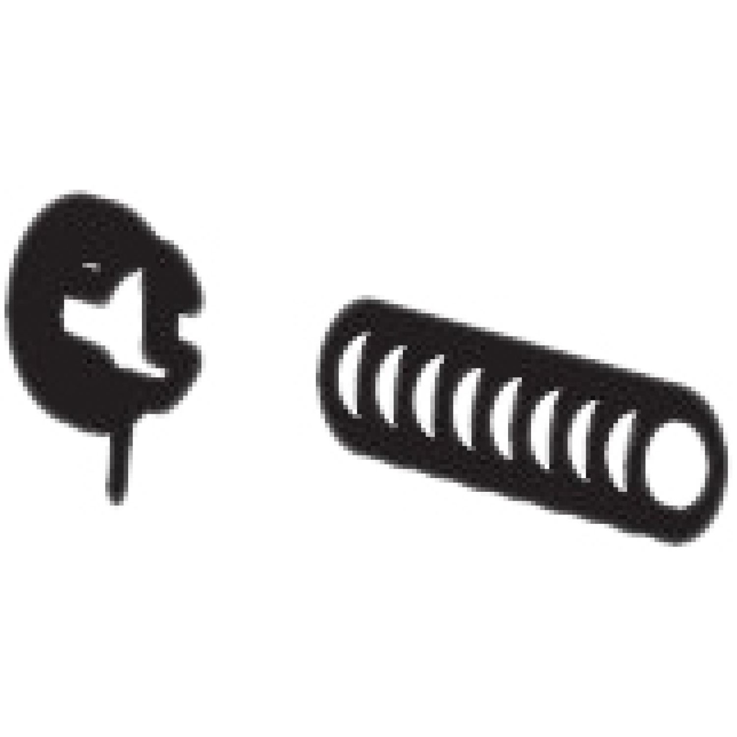 Moen 104419 Moen 104419 Part Plug Button & Set Screw Roman Tub and Shower Asceri